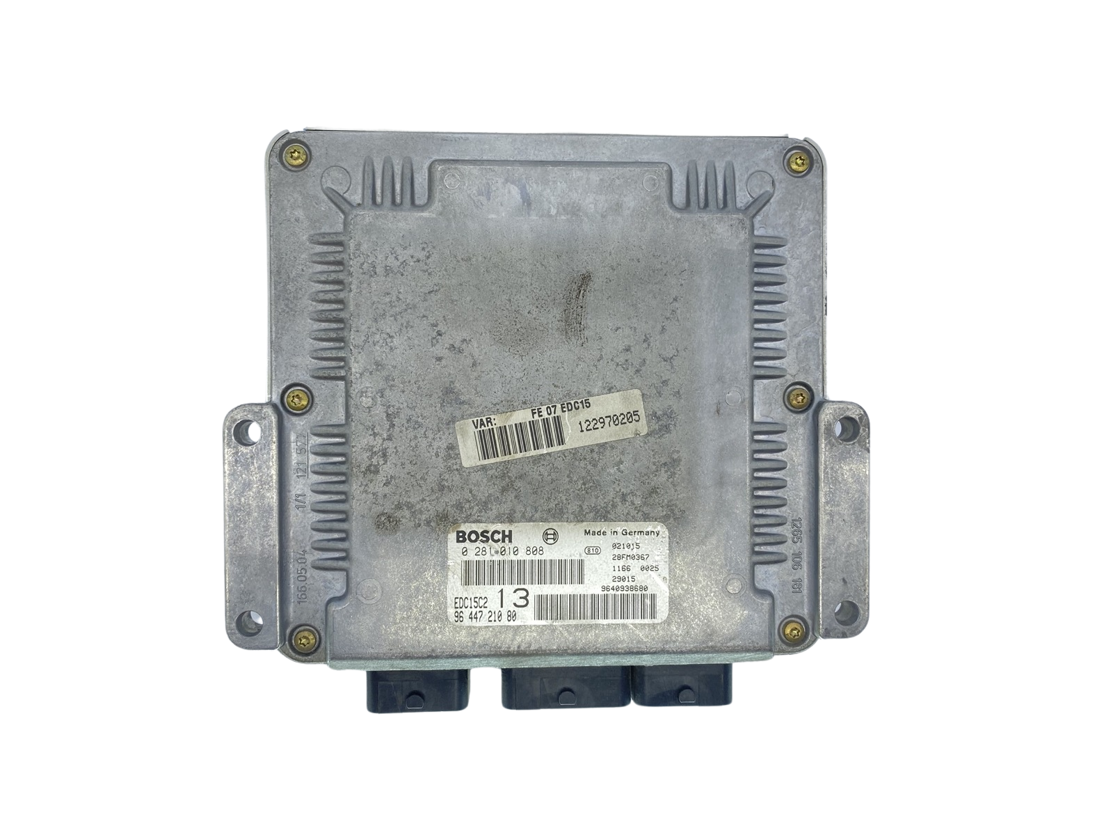 Control Unit 0281010808 9644721080 9640938680 PSA Bosch 63169 main product photo