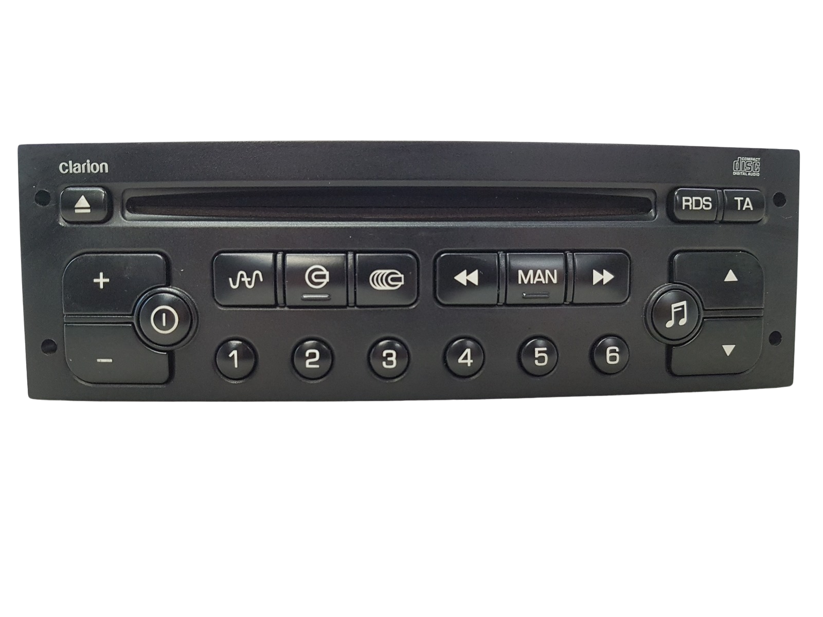 Radio CD Player Peugeot 206 96635823XT PU-2859A Clarion 1140 main product photo
