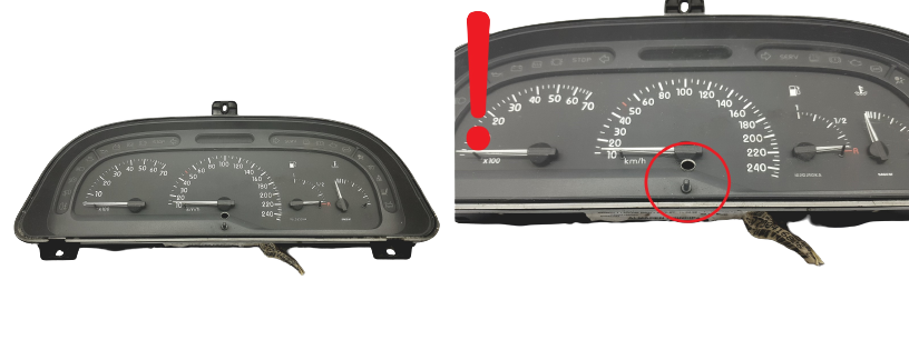 Speedometer/Instrument Cluster Renault Laguna 1 7700416806 C 50470 main product photo