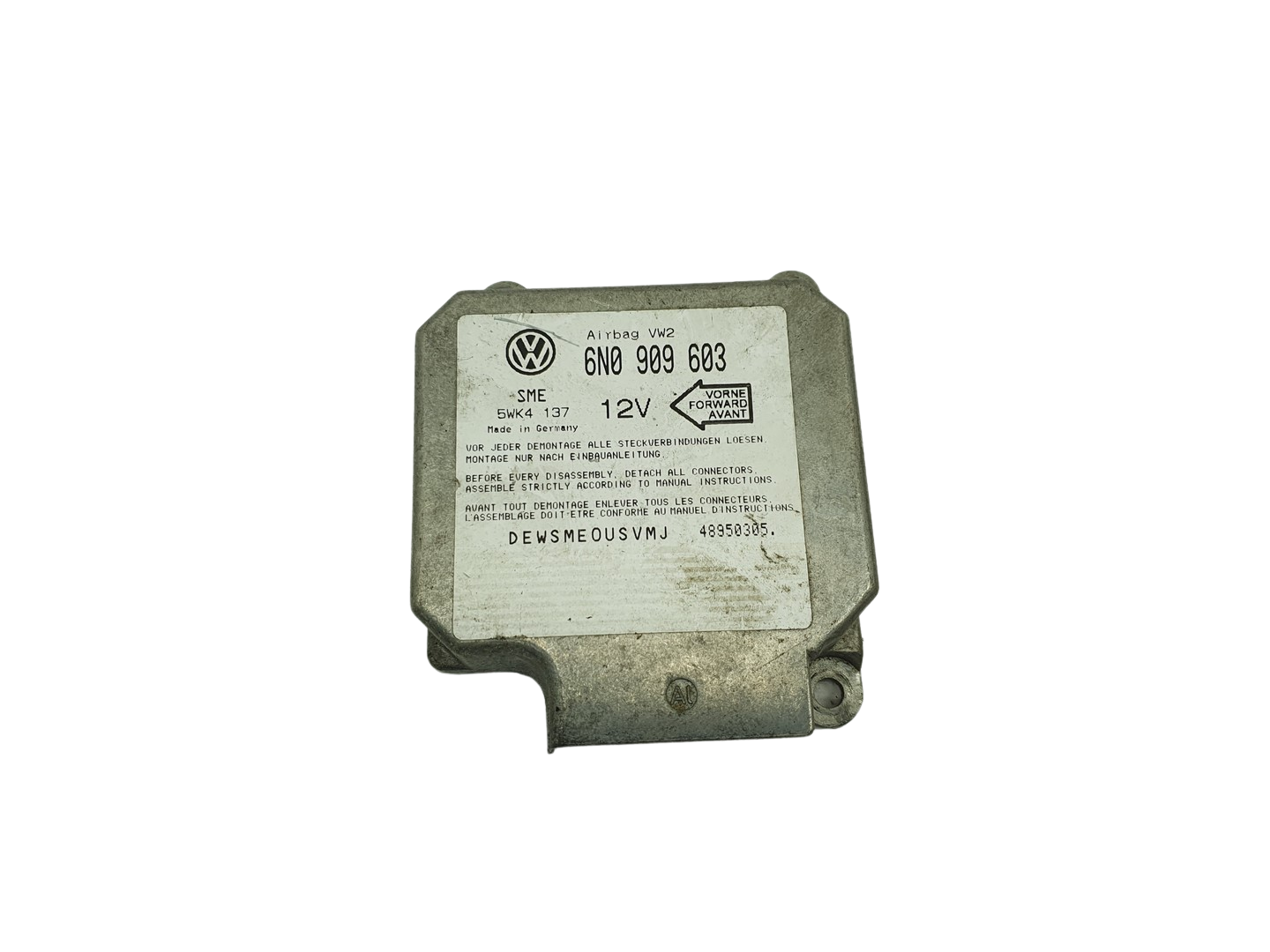 Control unit Module 6N0909603 5WK4137 VW Siemens 68968 main product photo