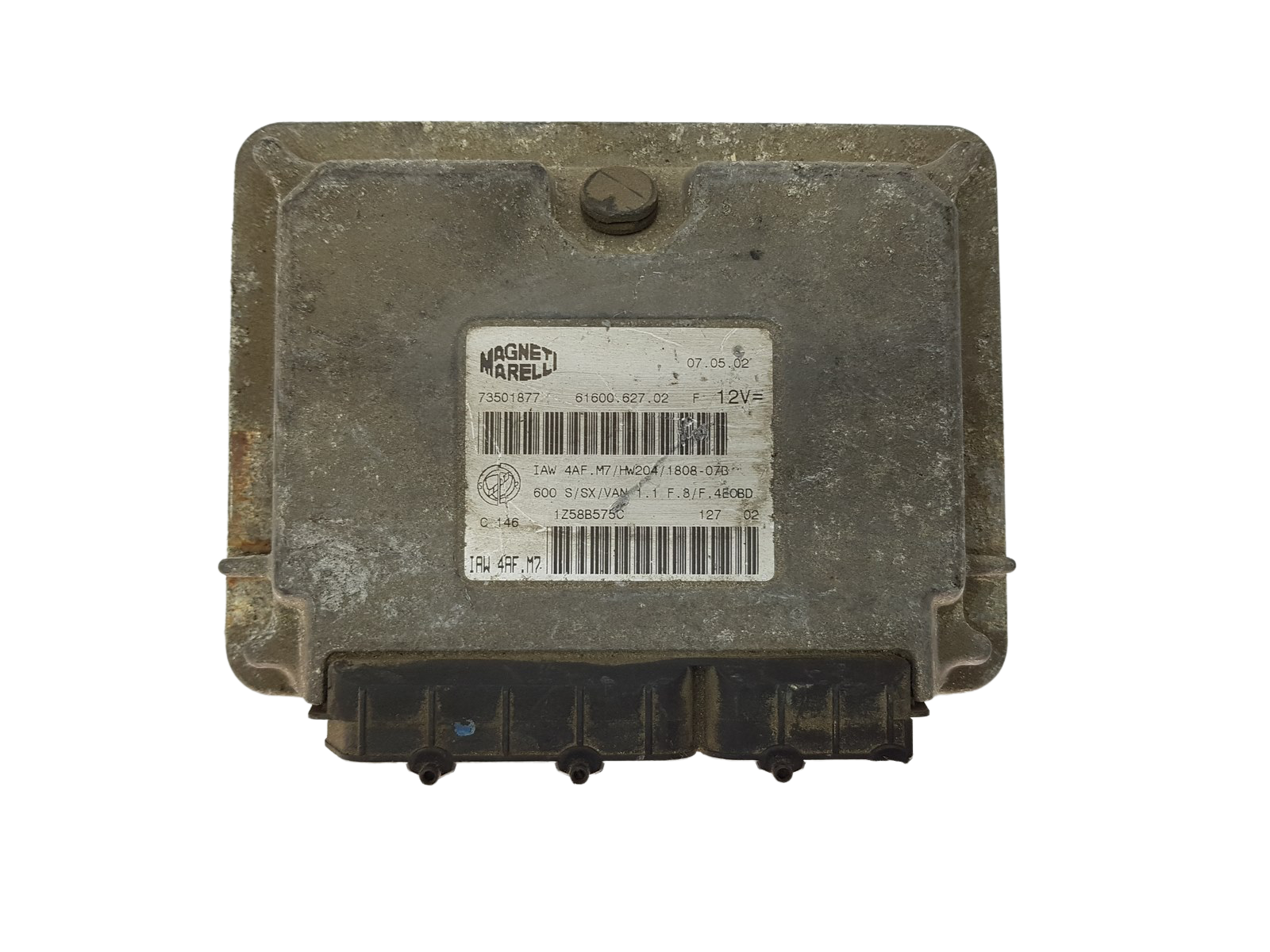 Control Unit IAW4AF.M7 73501877 61600.627.02 Fiat Magneti Marelli 13993 main product photo