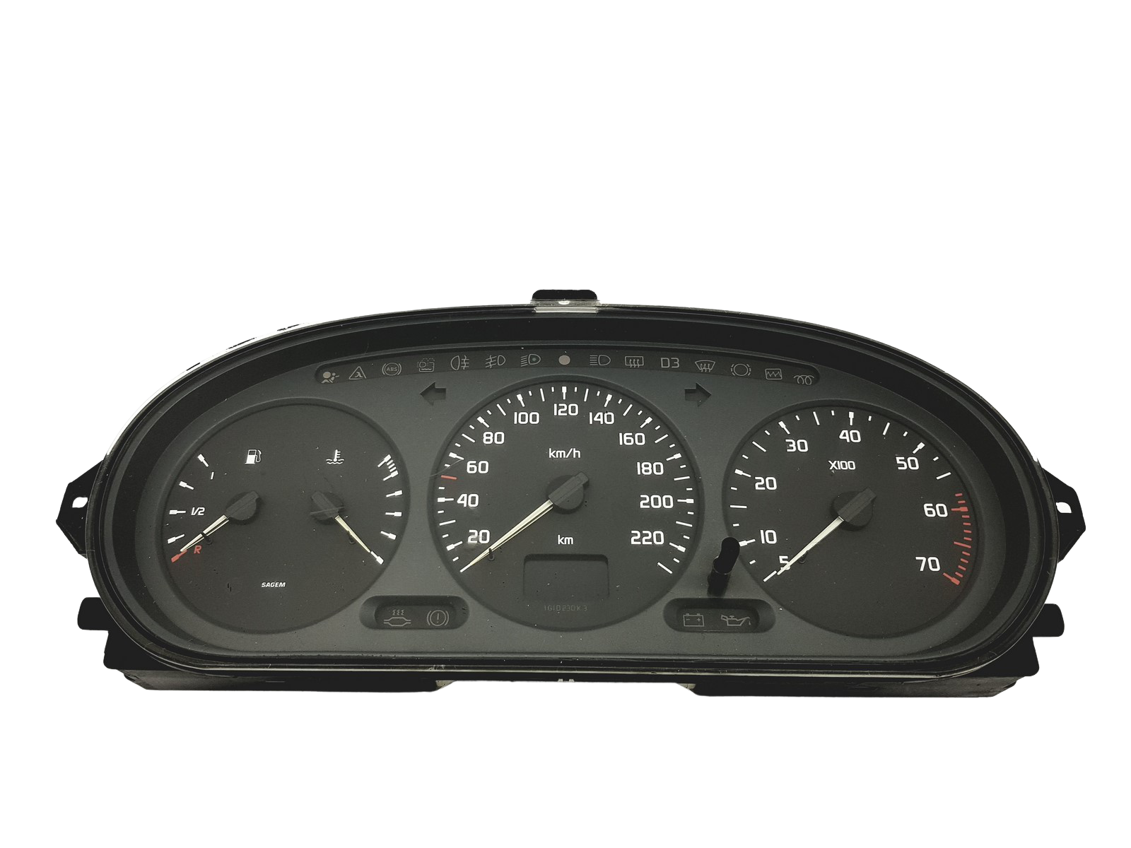 Speedometer/Instrument Cluster Renault Megane 1 Scenic 1 7700847782 F 50798 main product photo