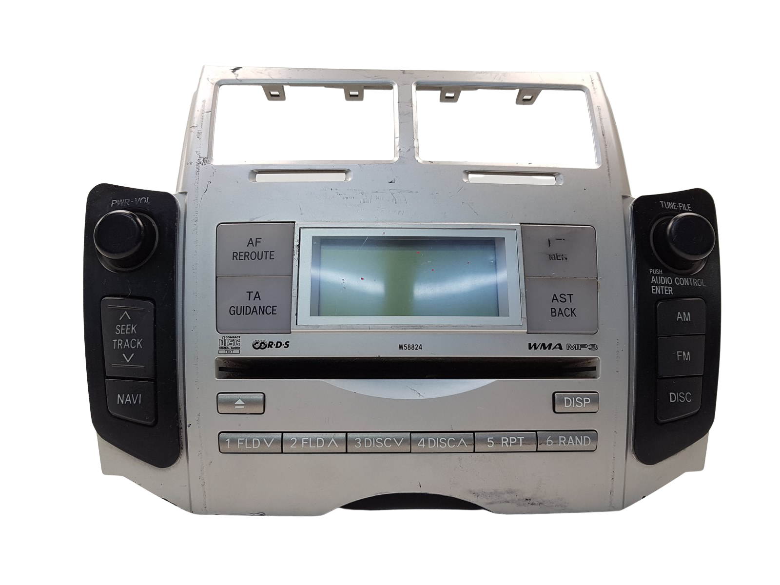 Radio CD Player Toyota Yaris 86120-0D210 CQ-TS0570LC W58824 1253 main product photo