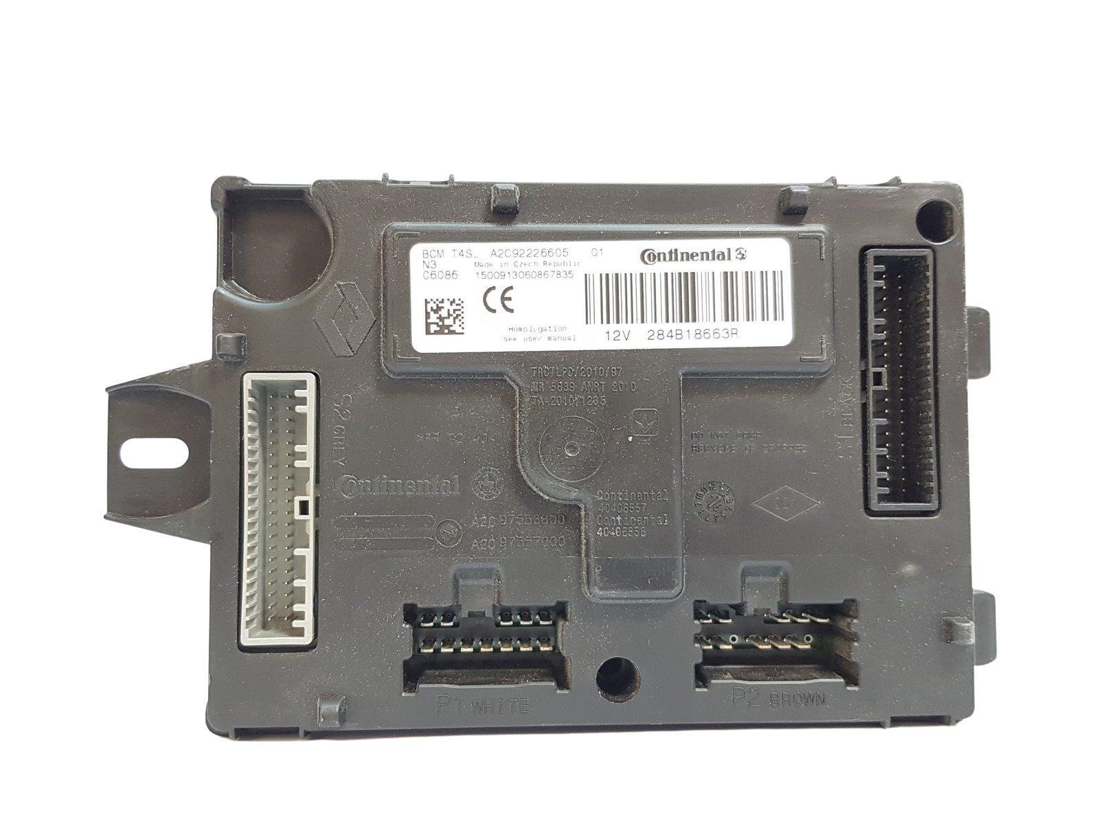 Control Unit BCM T4SL Renault Dacia 284B18663R A2C92226605 New Original main product photo