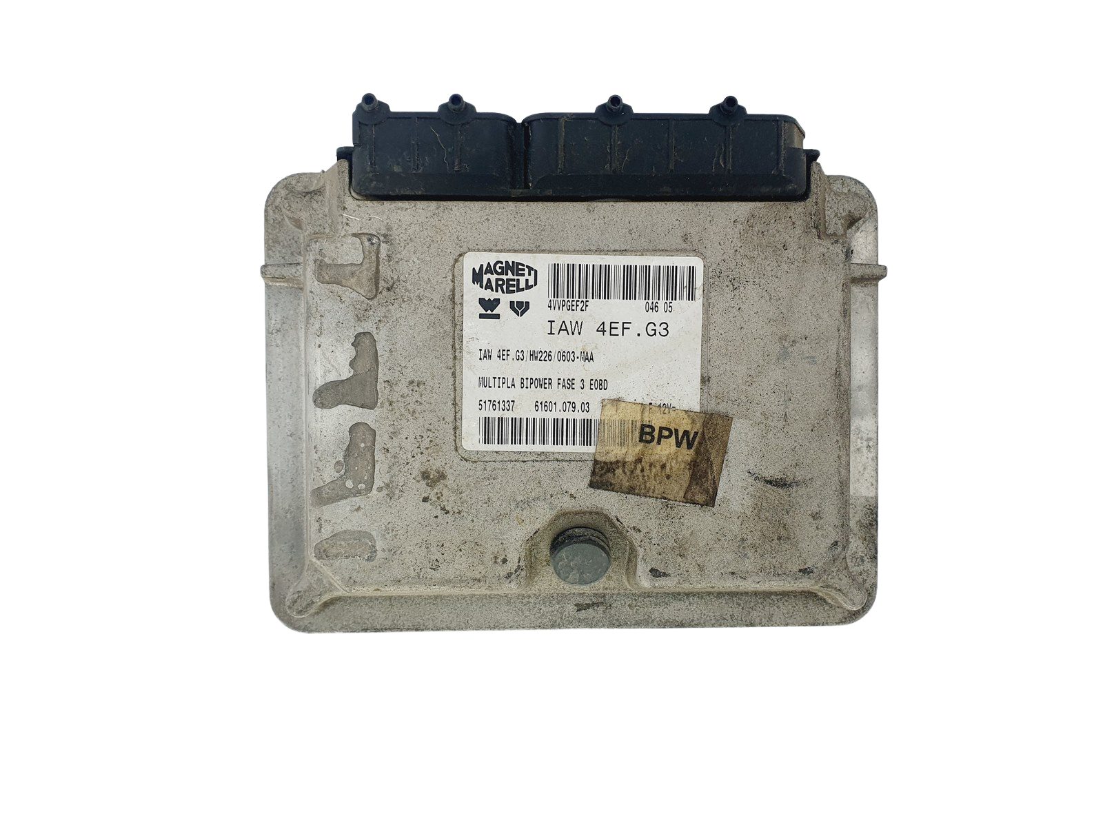Control Unit IAW4EF.G3 51761337 Fiat Magneti Marelli 47824 main product photo