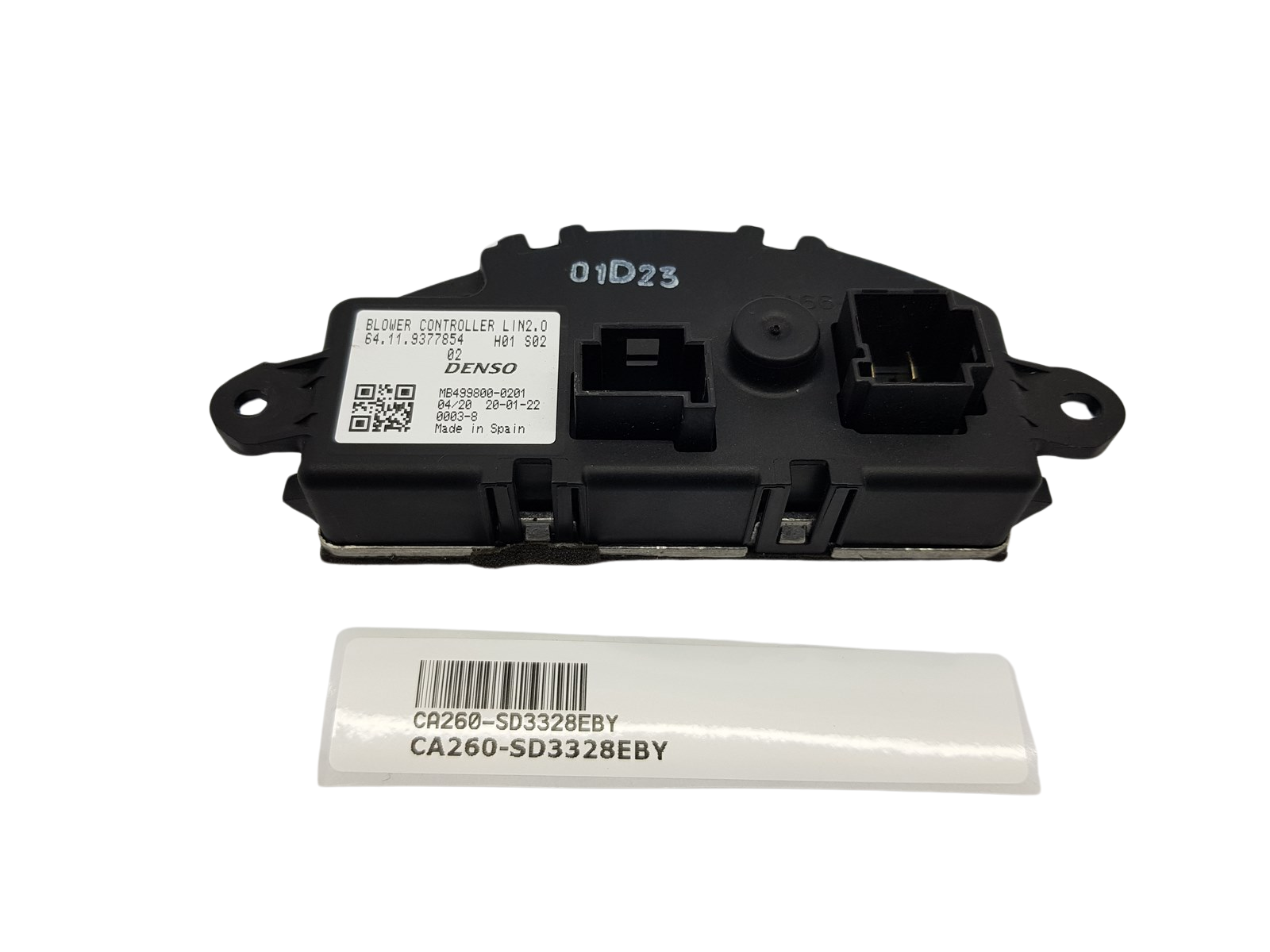 Fan Resistor BMW 6411 9377854 Denso main product photo