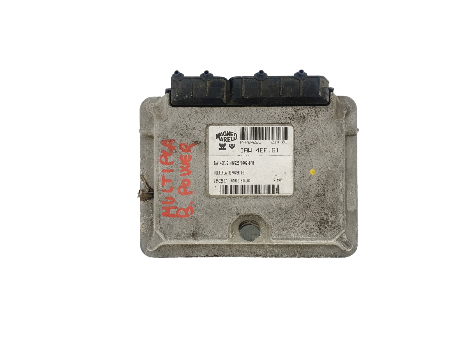 ECU Engine Control Unit IAW4EF.G1 73502897 Fiat 34408 main product photo