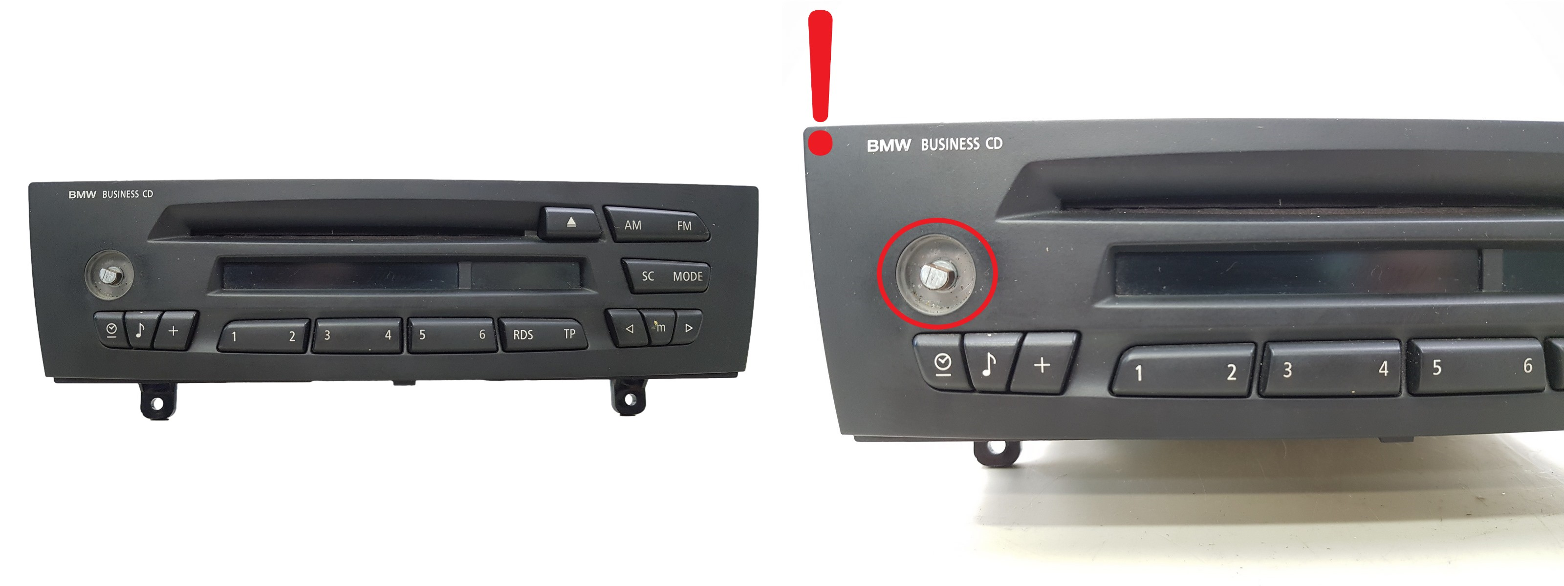 Radio CD Player BMW 6512 6962296 VP4KAF-18C838-GE Business Visteon 1332 main product photo