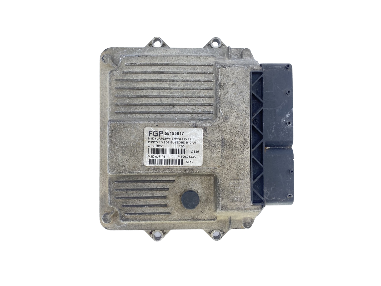 Control Unit FGP 6JF.P3 55195817 71600.053.00 Fiat Magneti Marelli 59948 main product photo