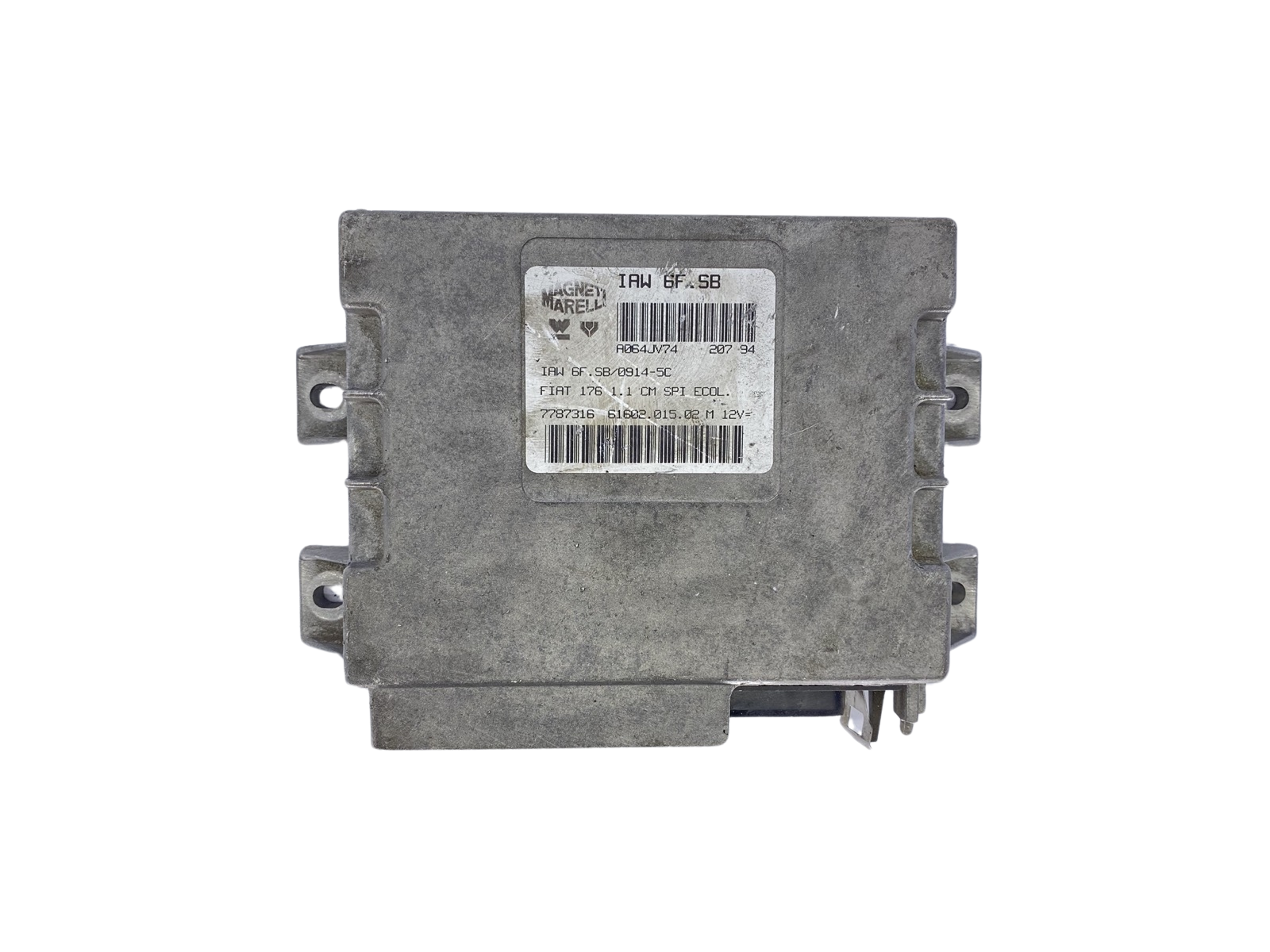 Control Unit 7787316 IAW6F.SB 61602.015.02 Fiat Magneti Marelli 61632 main product photo