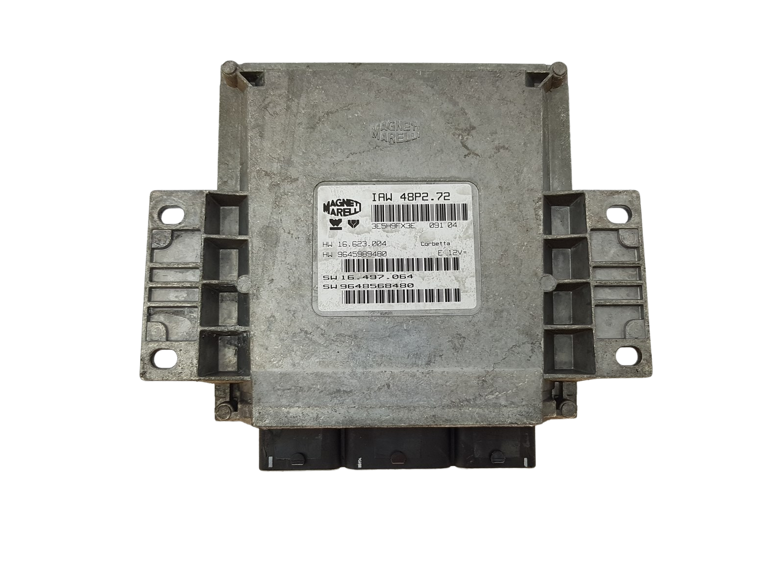 Control Unit 9648568480 IAW48P2.72 9645989480 PSA Magneti Marelli 15780 main product photo