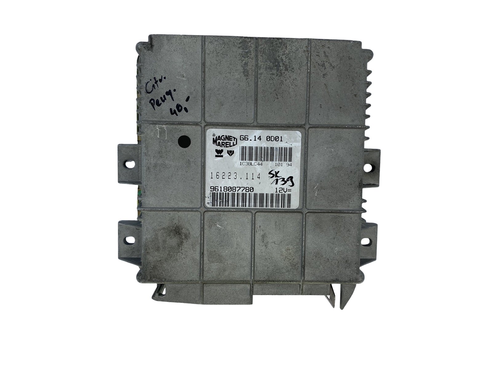 Control Unit 9618087780 16223.114 G6.140D01 PSA Magneti Marelli 51465 main product photo