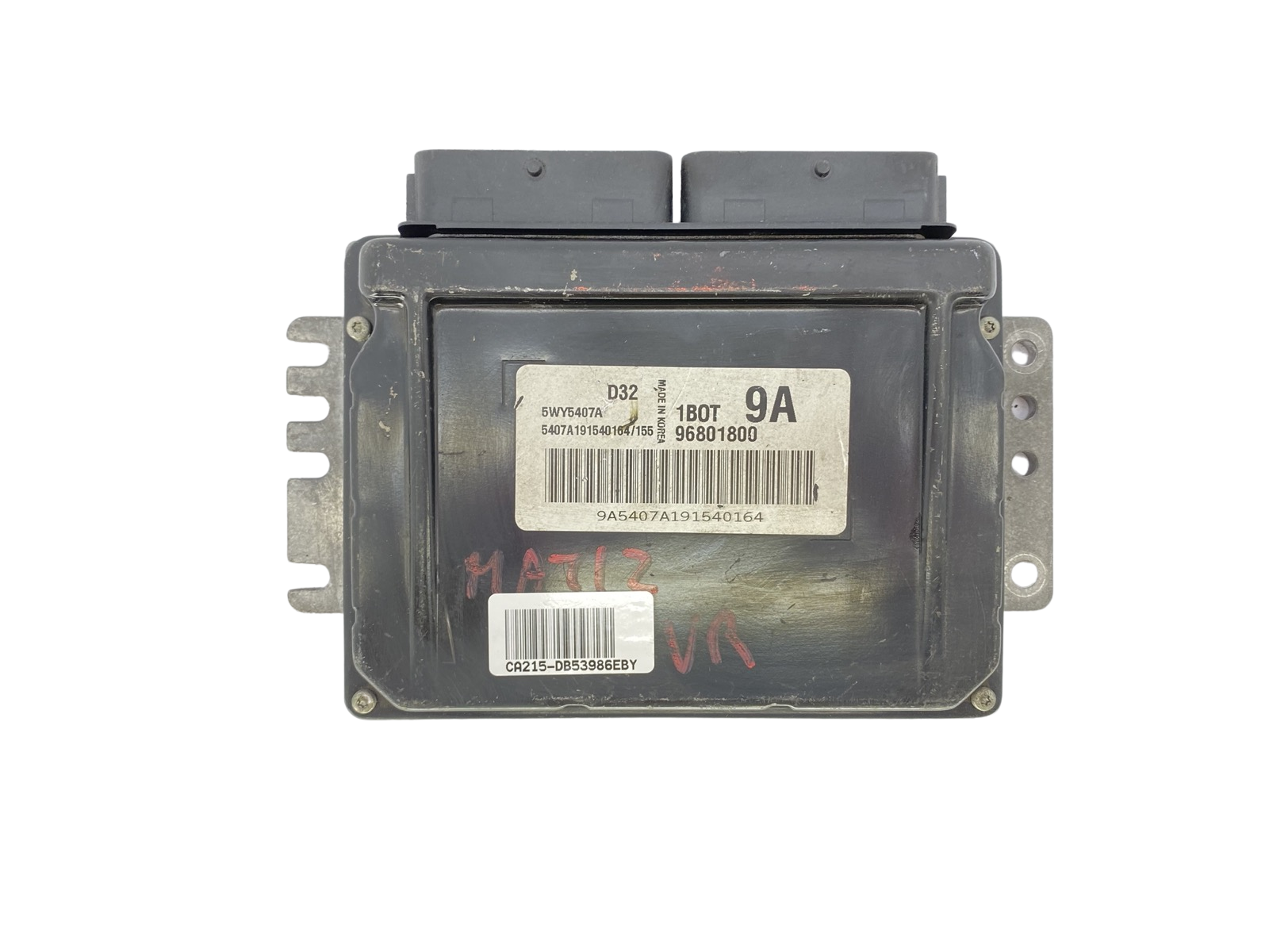 Control Unit 96801800 5WY5407A D32 1BOT 9A Chevrolet Kemsco 53986 main product photo