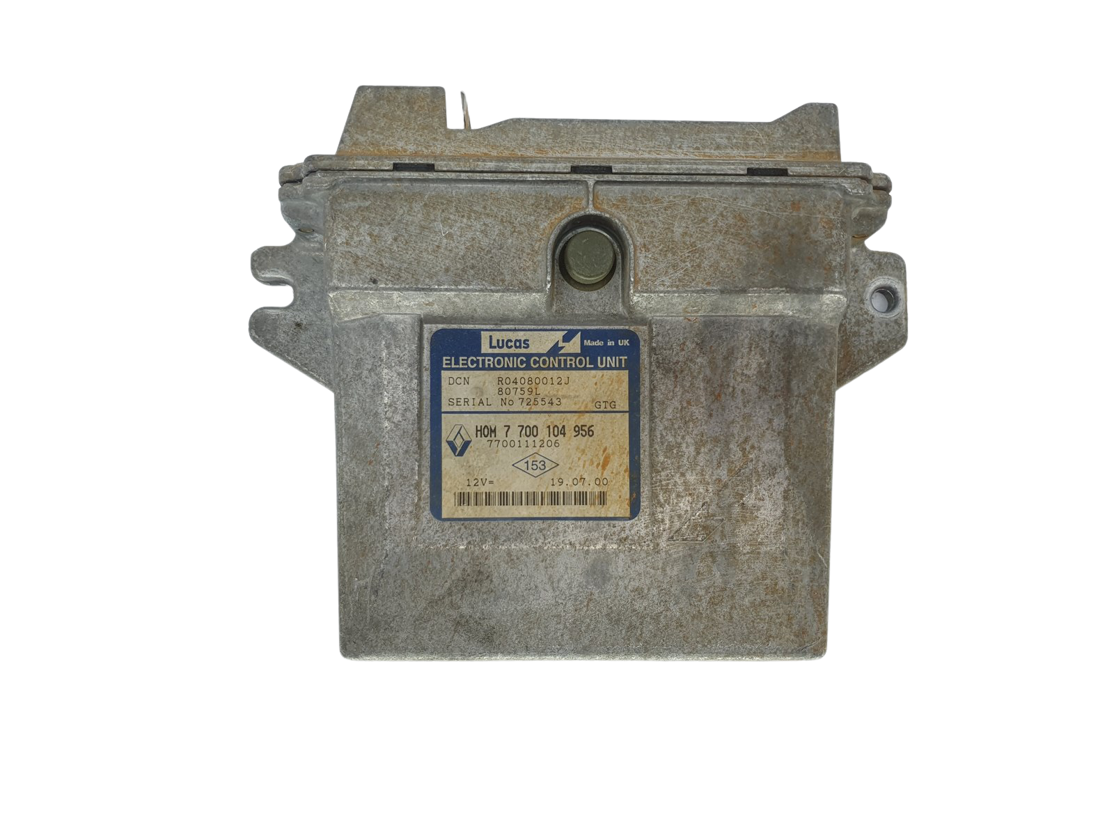 Control Unit 700104956 7700111206 R04080012J Renault Lucas 34305 main product photo