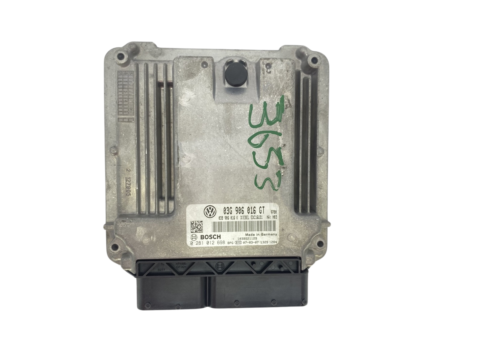 Control Unit 03G906016GT 0281012698 038906016K VW Bosch 60923 main product photo