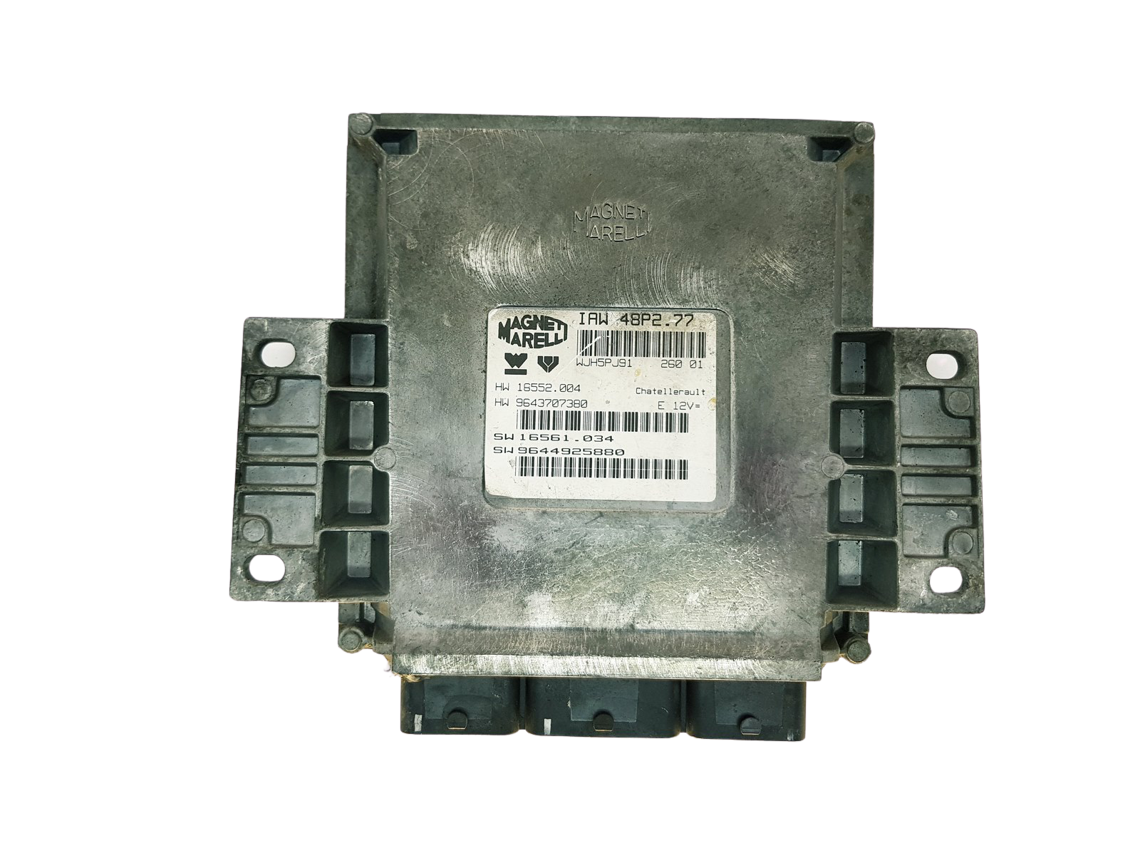 Control Unit 9644925880 9643707380 IAW48P2.77 PSA Magneti Marelli main product photo