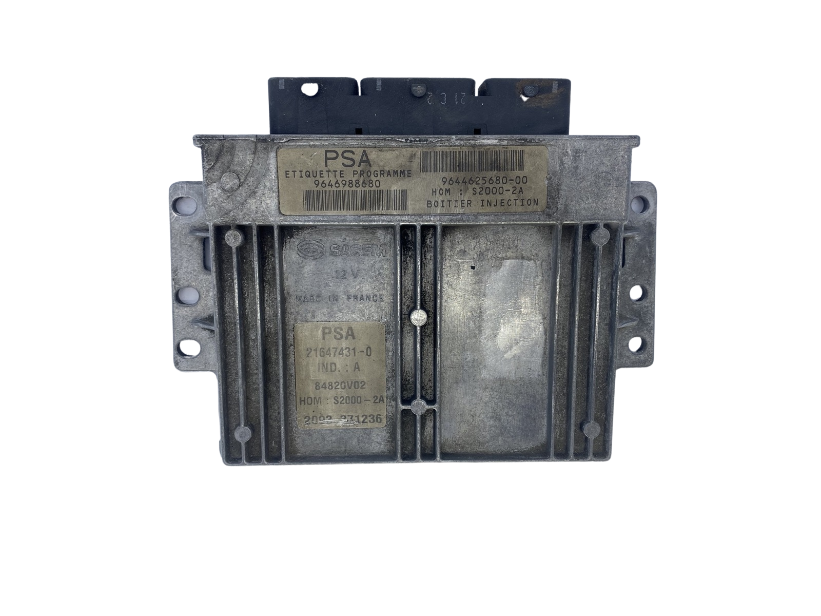 Control Unit 9646988680 9644625680 21647431-0 84820V02 PSA Sagem 50682 main product photo