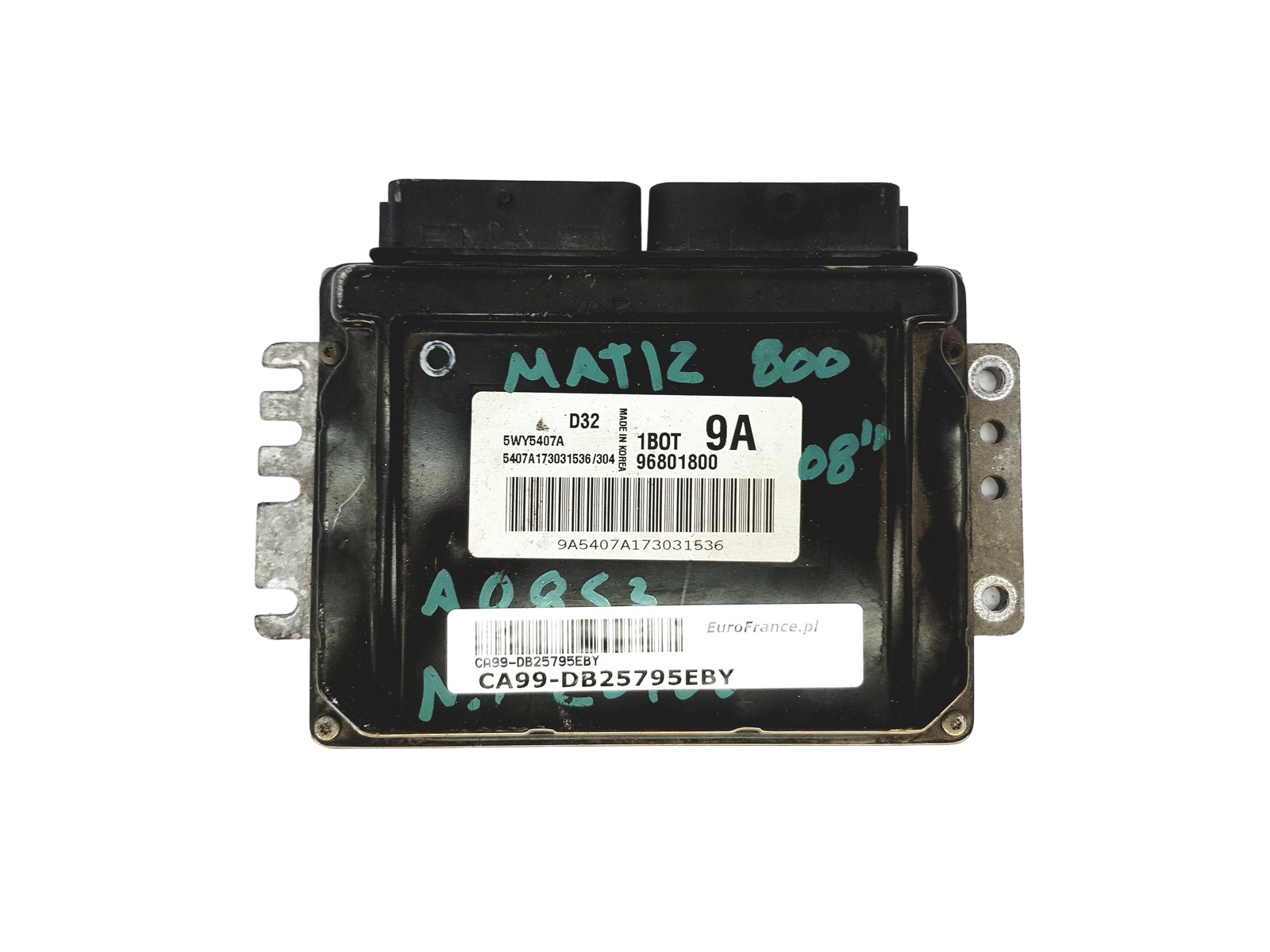 Control Unit 96801800 5WY5407A D32 1B0T 9A Chevrolet Kemsco 25795 main product photo