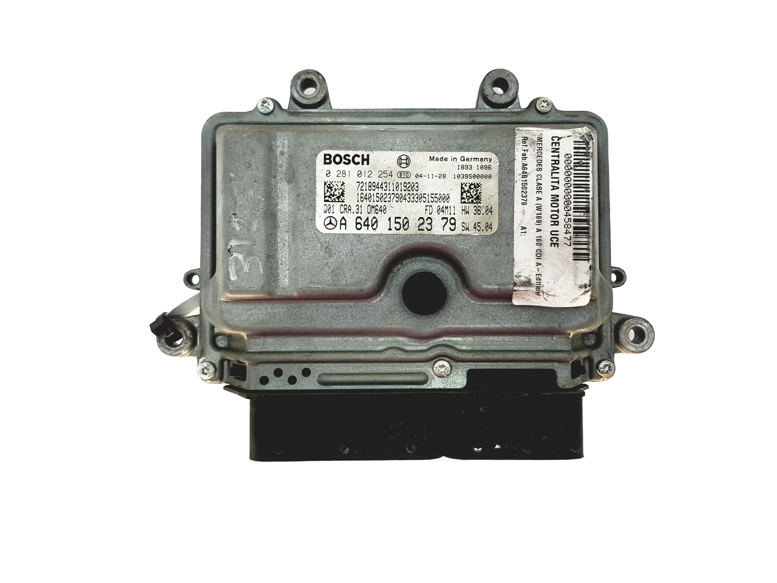 Control Unit A6401502379 0281012254 Mercedes Bosch 23874 main product photo