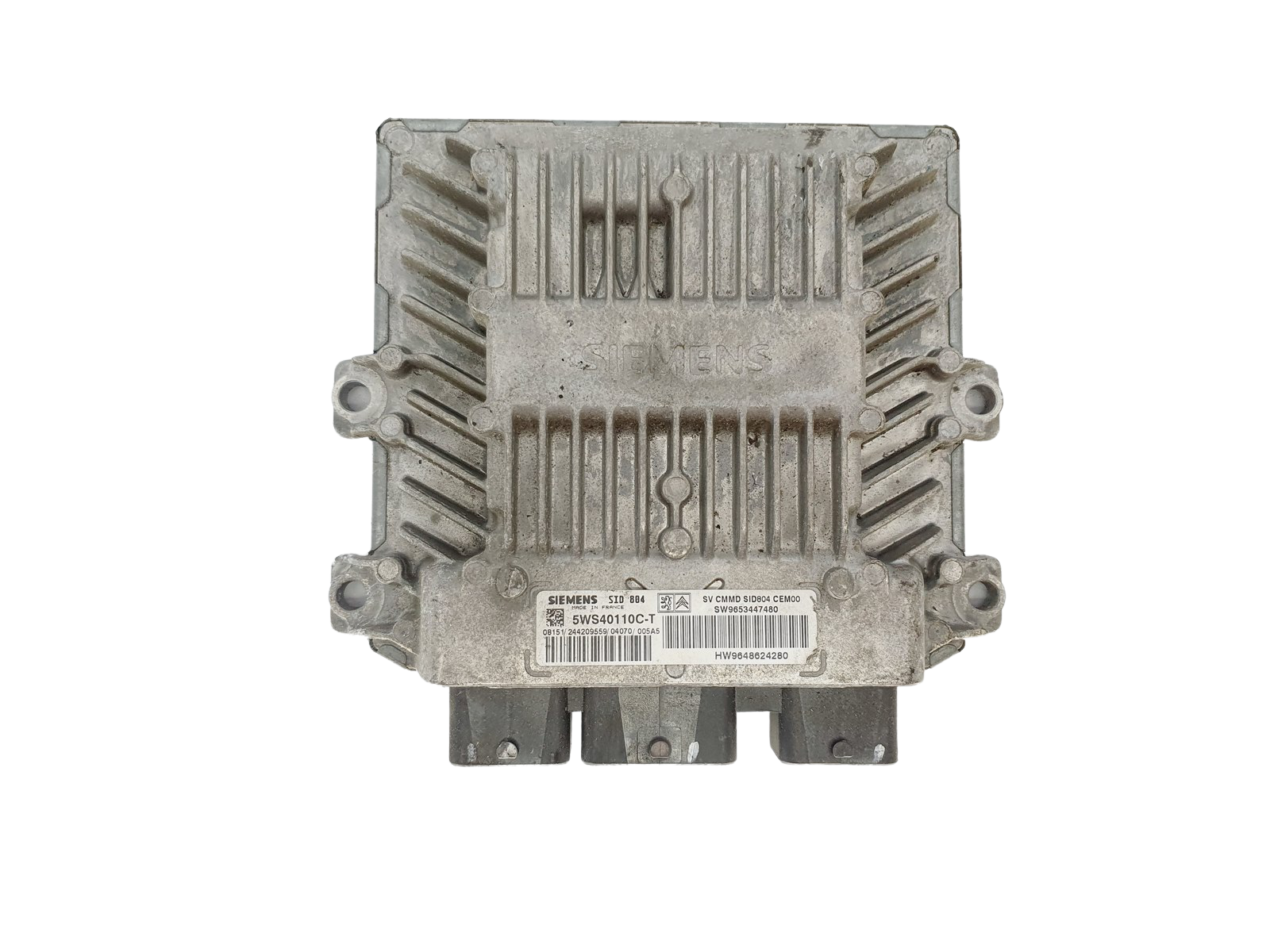 Control Unit 9653447480 9648624280 5WS40110C-T PSA Siemens 37409 main product photo