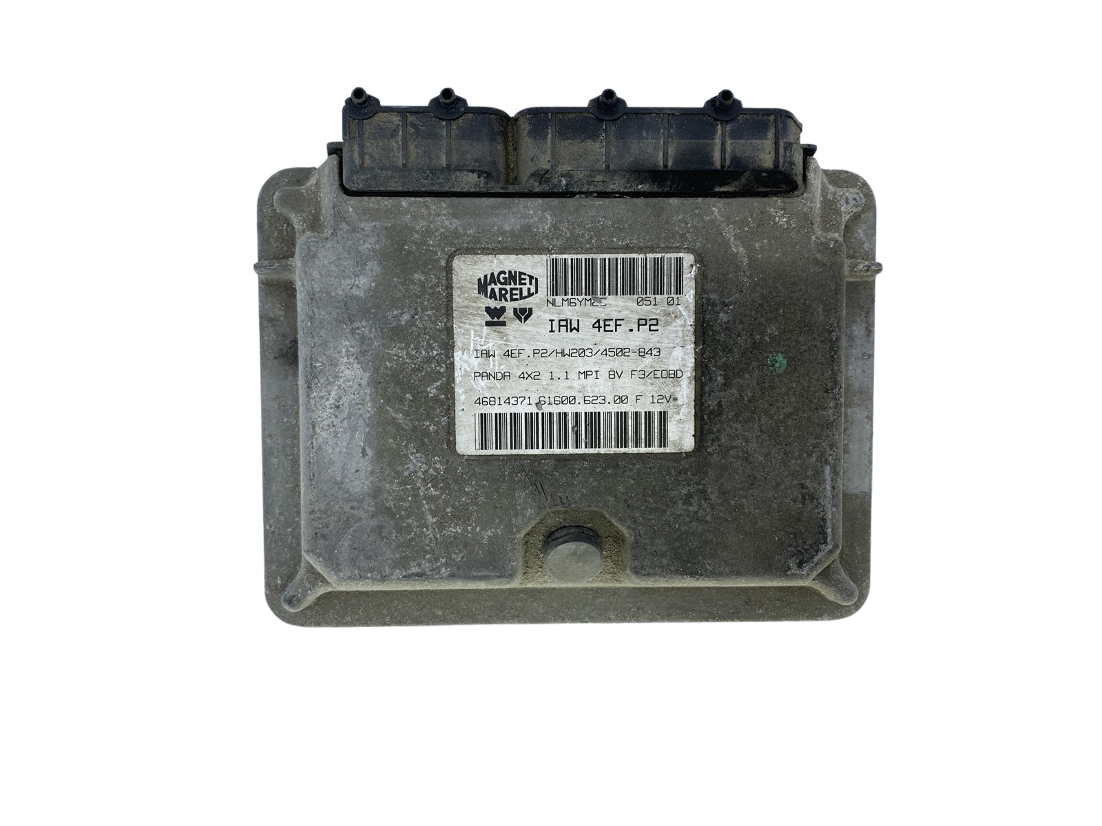 Control Unit Fiat 46814371 IAW 4EF.P2 61600.623.00 Magneti Marelli 47643 main product photo