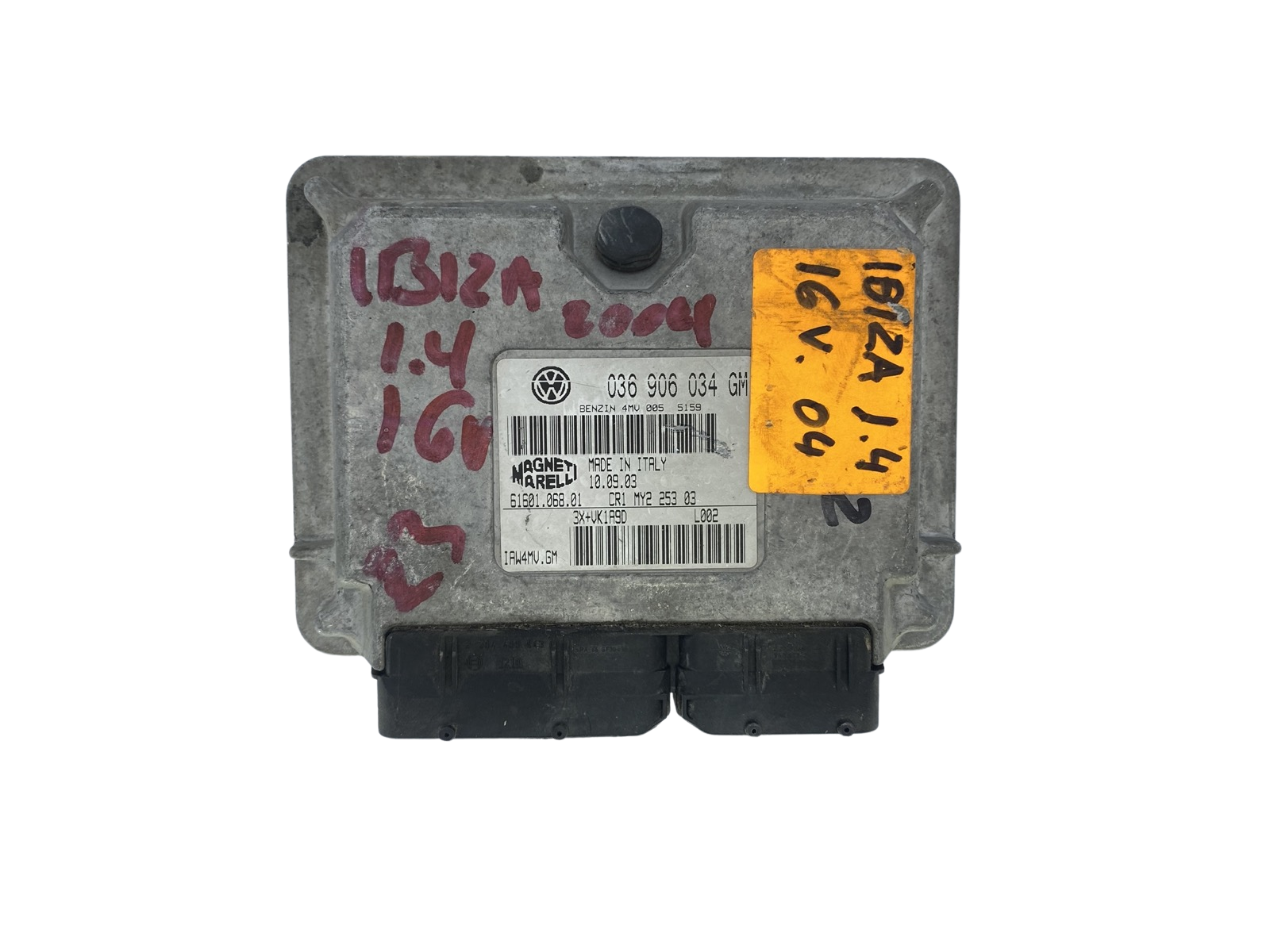 Control Unit Seat VW 036906034GM IAW4MV.GM 61601.068.01 Magneti Marelli main product photo