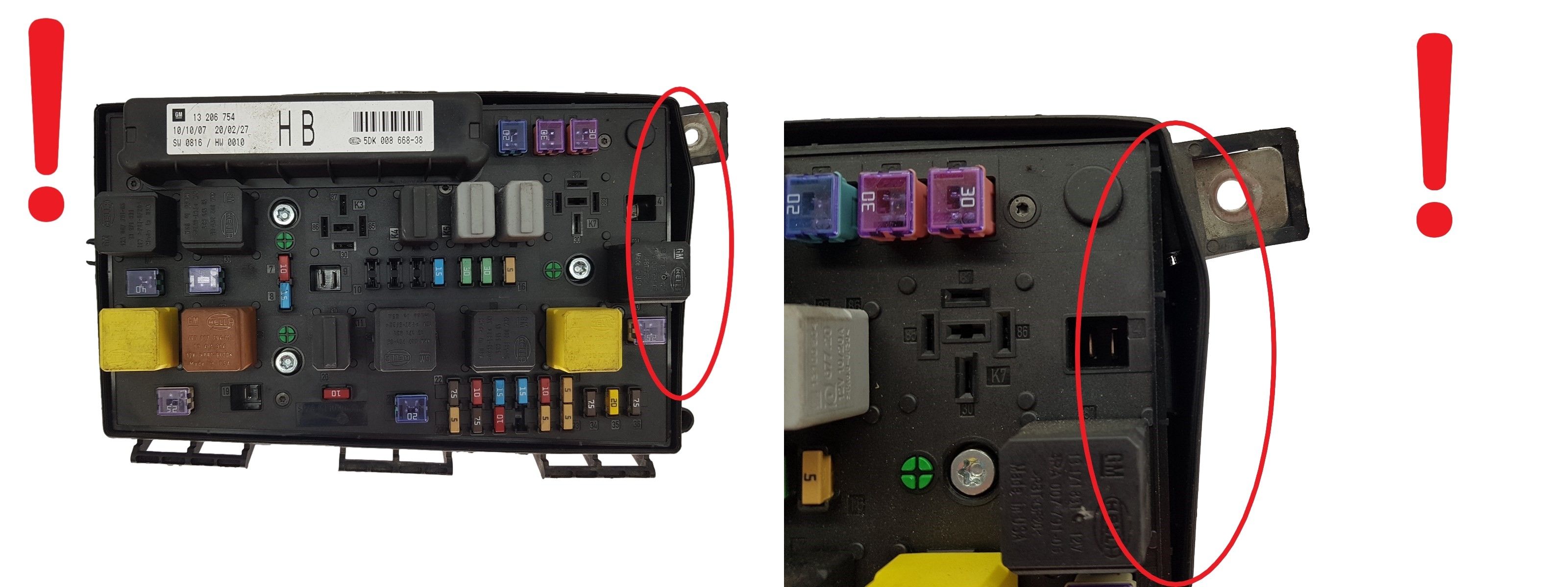 Module 13206754 5DK008668-38 HB Opel GM 2433 main product photo