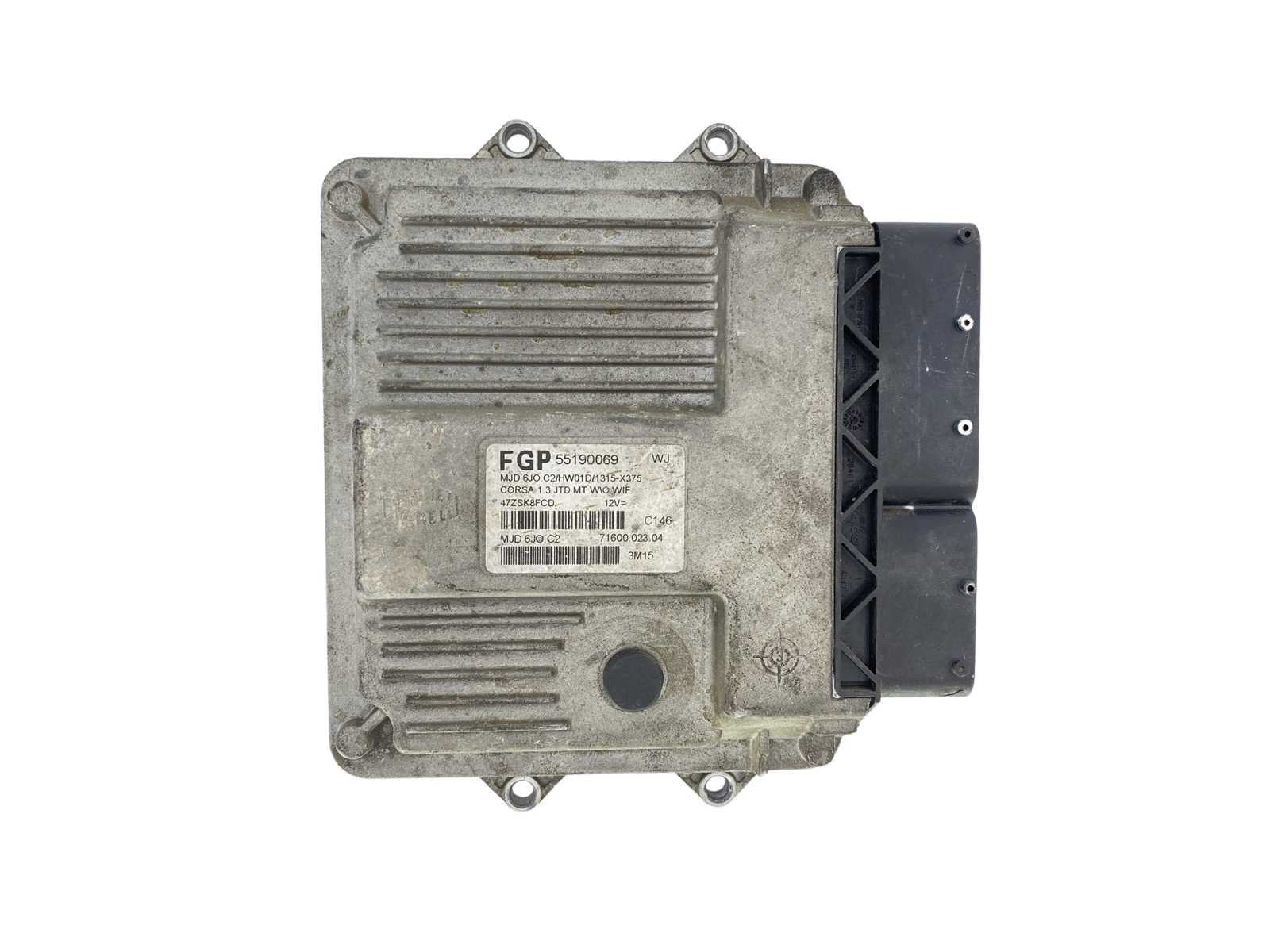 Control Unit 55190069 MJD6JO.C2 71600.023.04 Opel FGP 59440 main product photo