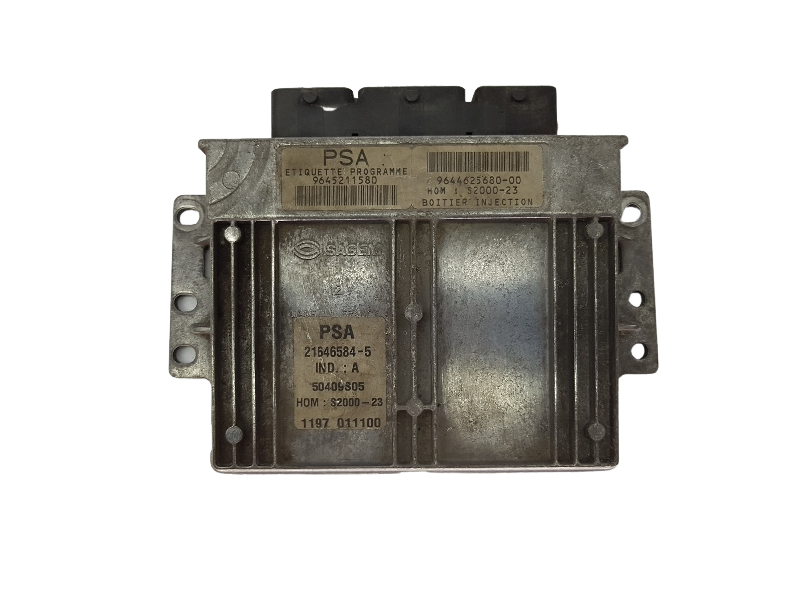 Control Unit 9645211580 9644625680-00 21646584-5 PSA Sagem 19403 main product photo