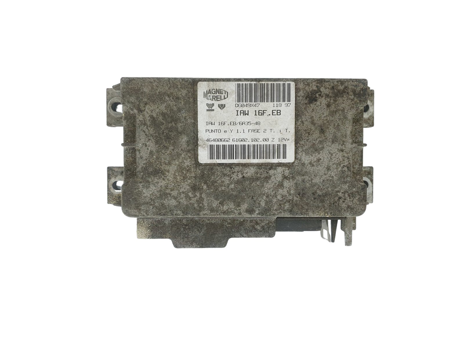 Control Unit Fiat 46480662 IAW16F.EB 61602.102.00 Magneti Marelli 47224 main product photo