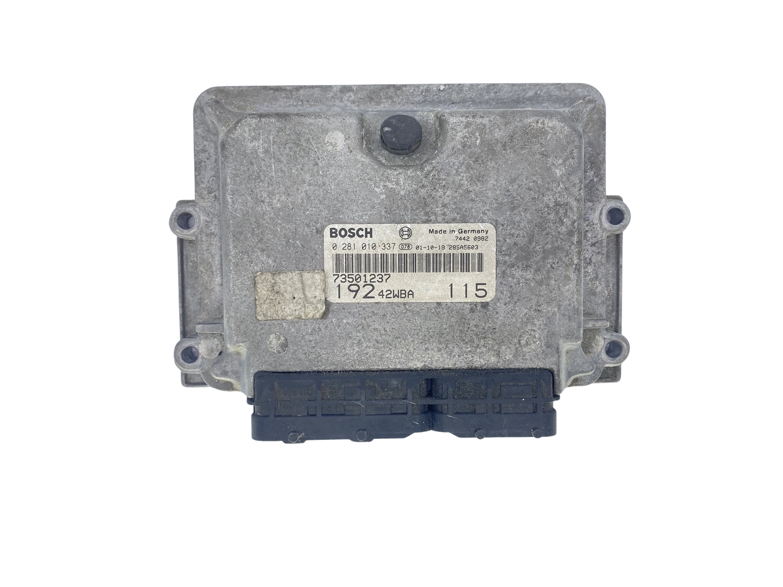 Control Unit 73501237 0281010337 19242WBA Fiat Bosch 56498 main product photo