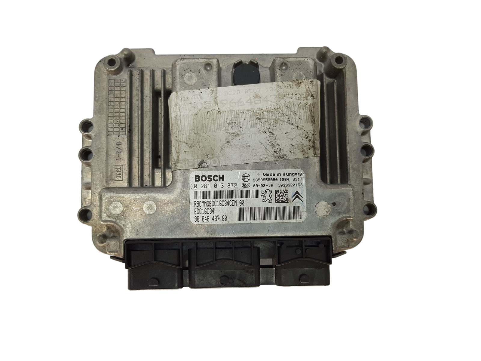 Control Unit PSA 0281013872 9664843780 9653958980 Bosch 14636 main product photo