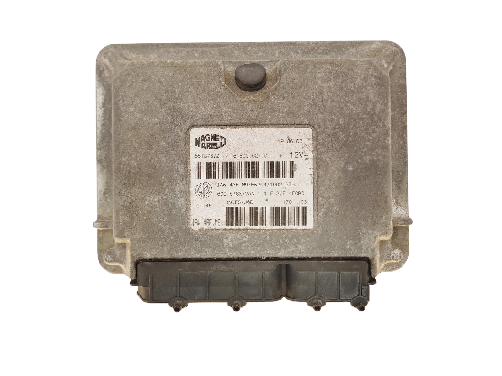 Control Unit IAW.4AF.M9 55187372 Fiat Magneti Marelli 30807 main product photo