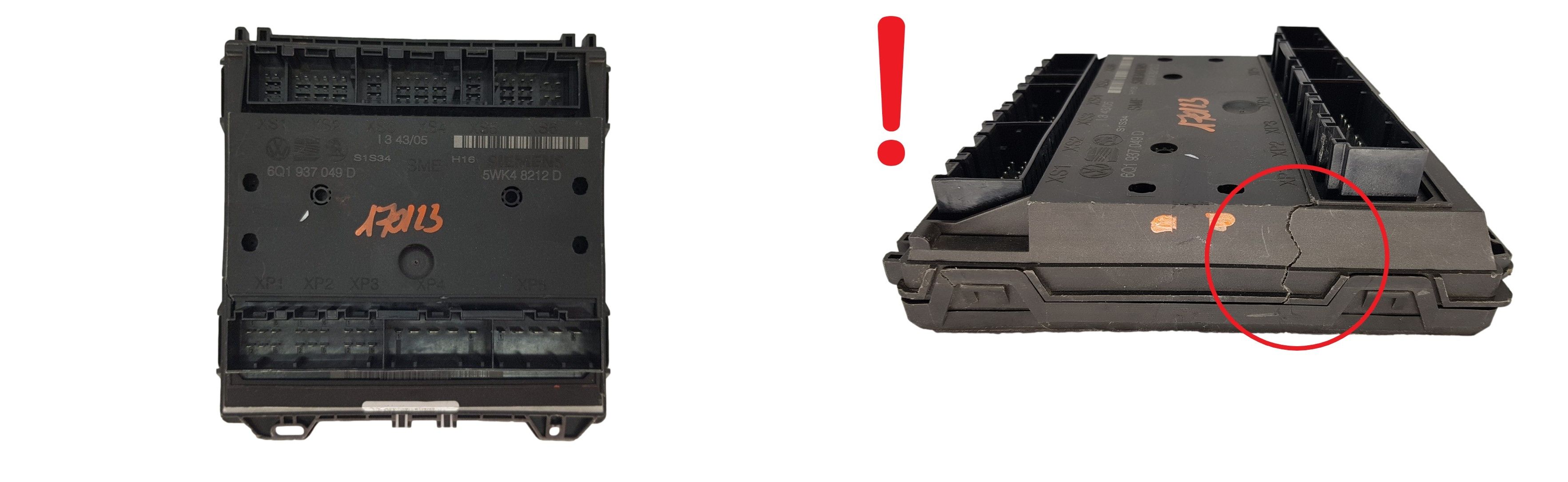 Control Unit 6Q1937049D 5WK48212D VW Seat Skoda Audi 20609 main product photo