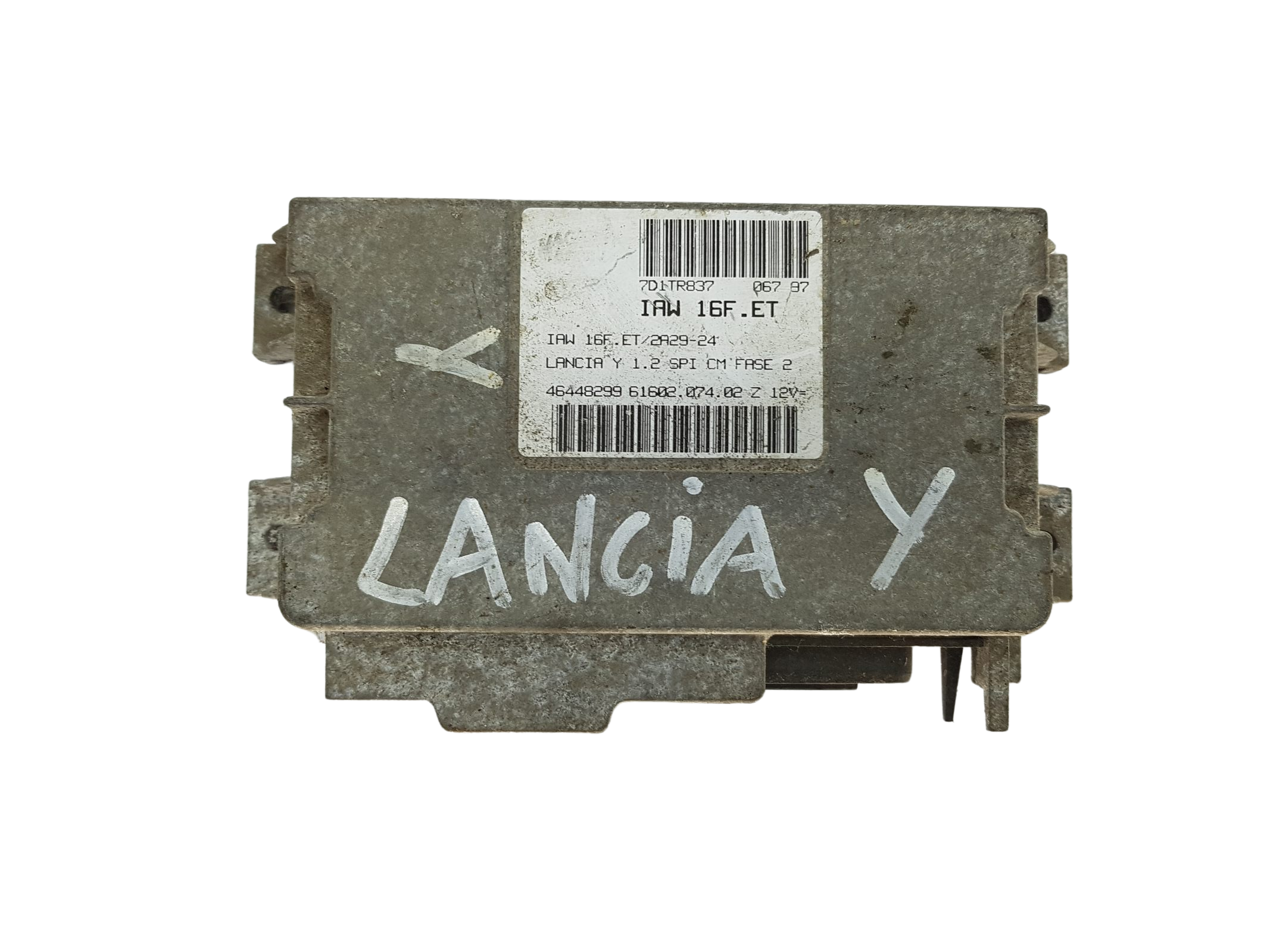 Control Unit Lancia 46448299 IAW16F.ET 61602.074.02 Magneti Marelli main product photo