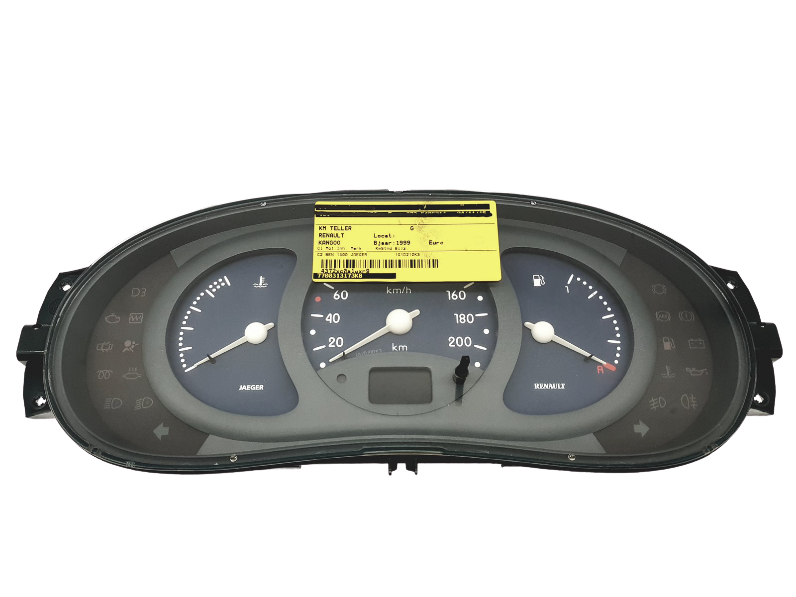 Speedometer/Instrument Cluster Renault Kangoo 1 7700313173 K8 30327 main product photo