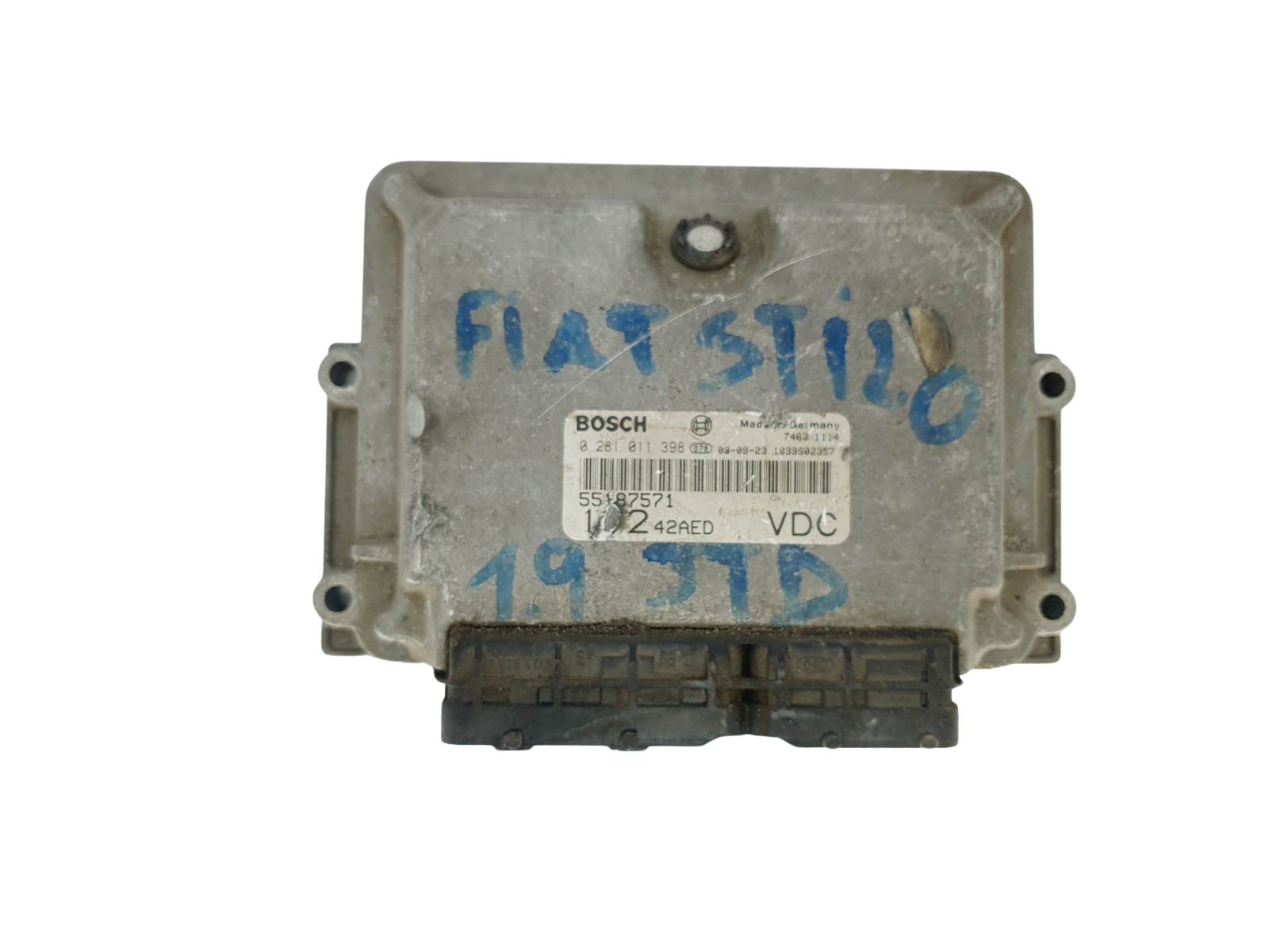 Control Unit 55187571 0281011398 Fiat Bosch 37259 main product photo