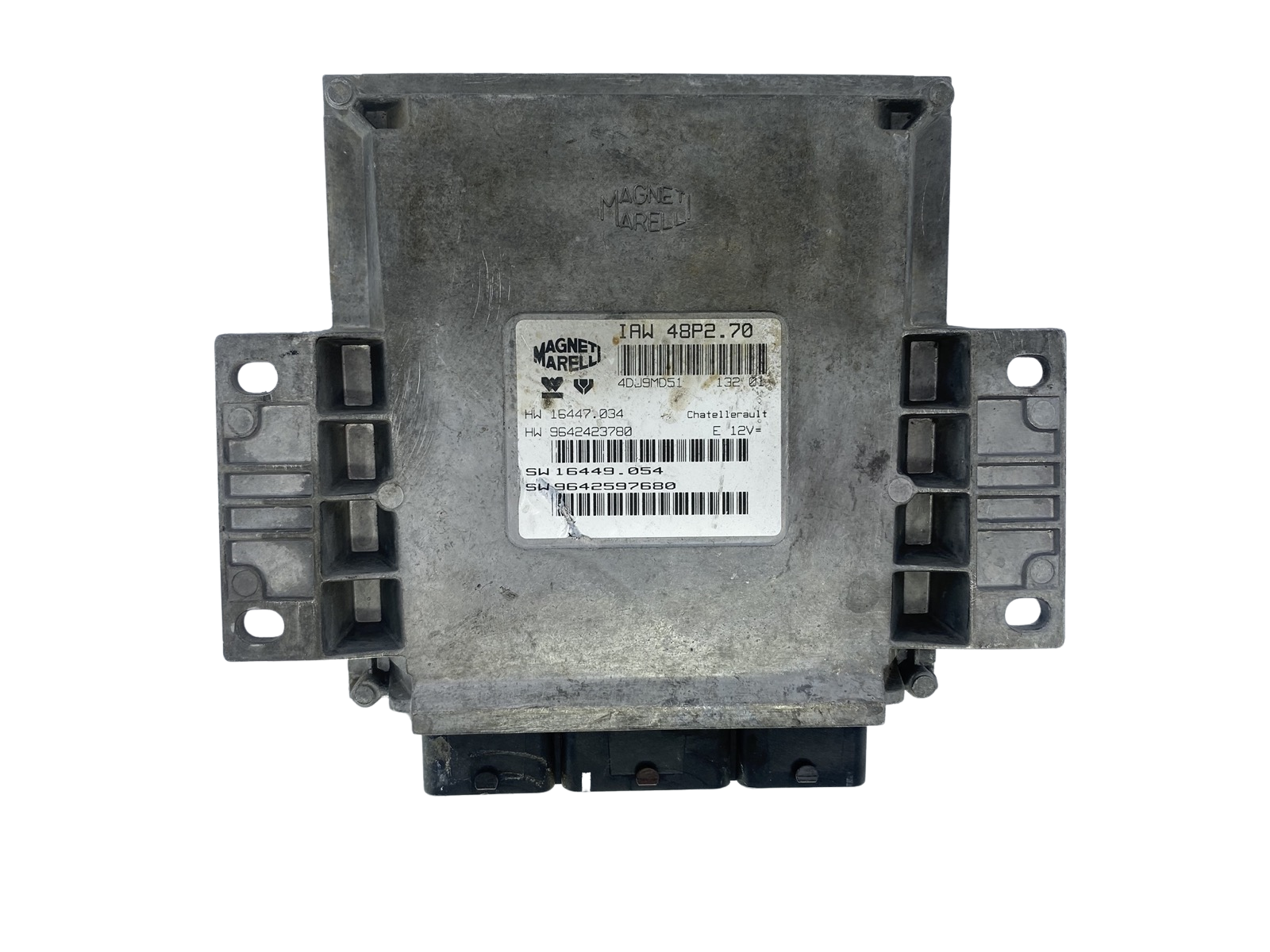 Control Unit 9642597680 IAW48P2.70 16449.054 Magneti Marelli 50400 main product photo