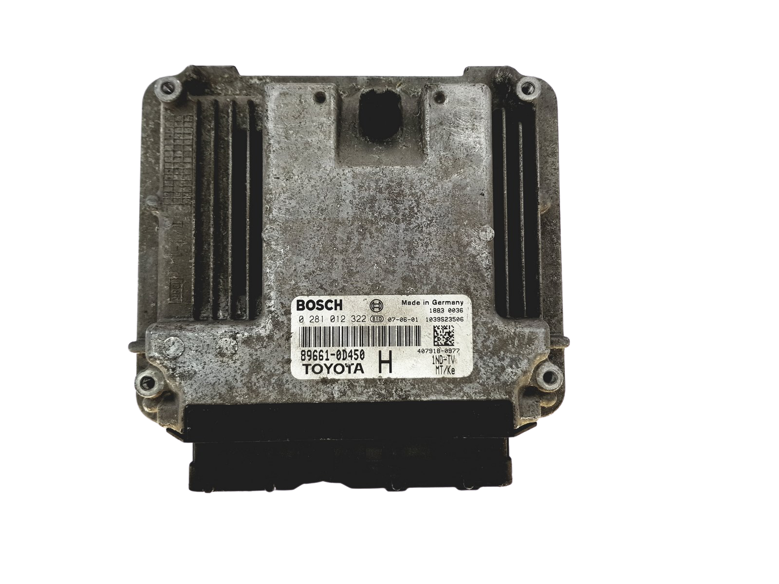 Control Unit 89661-0D450 0281012322 Toyota Bosch 27486 main product photo