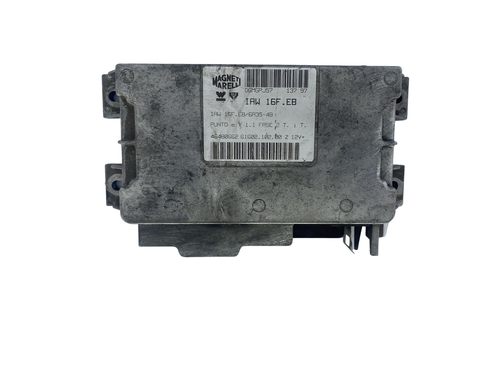 Control Unit Fiat 46480662 IAW16F.EB 61602.102.00 Magneti Marelli 49267 main product photo
