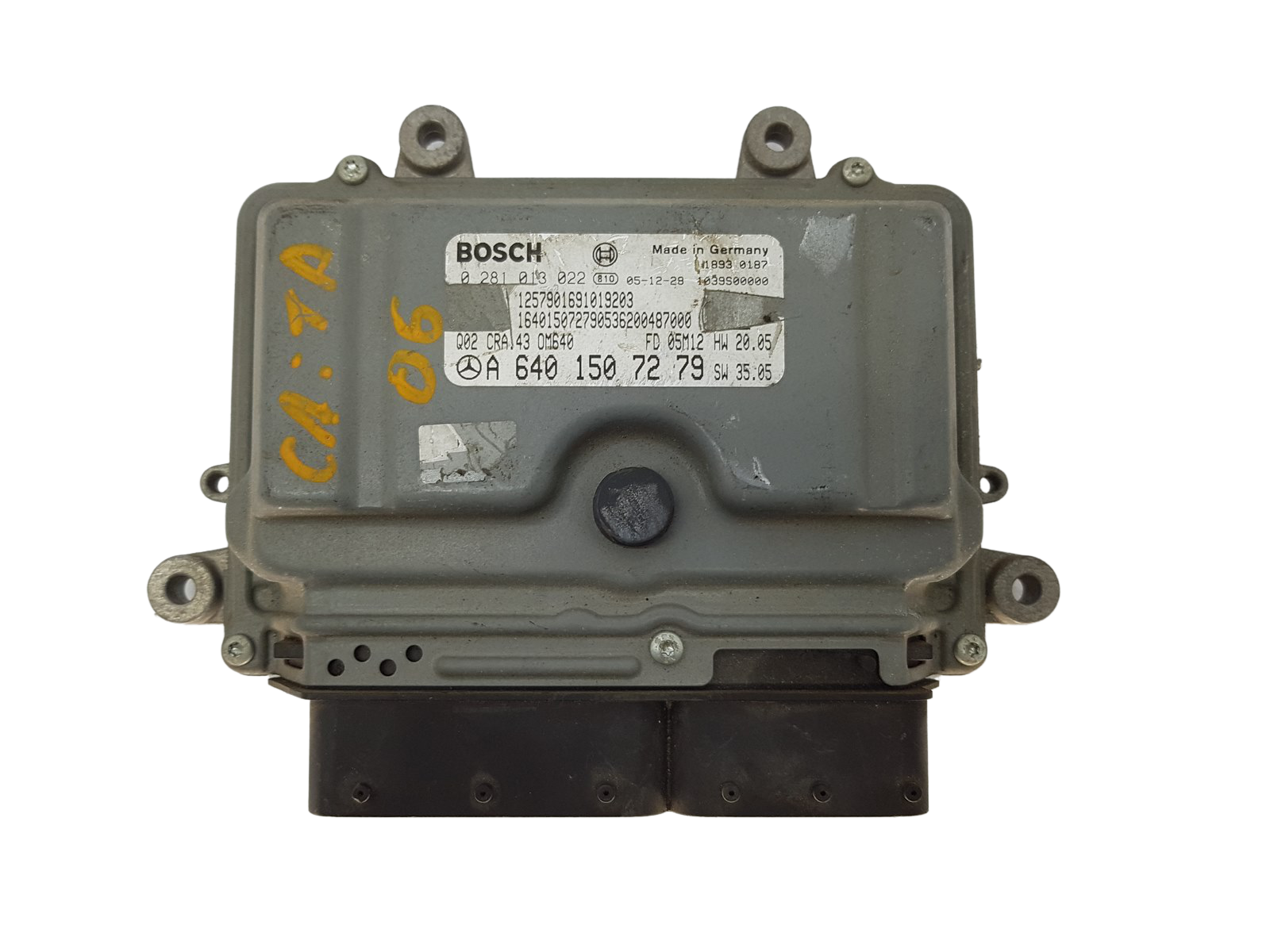 Control Unit A6401507279 0281013022 Mercedes Bosch 13737 main product photo