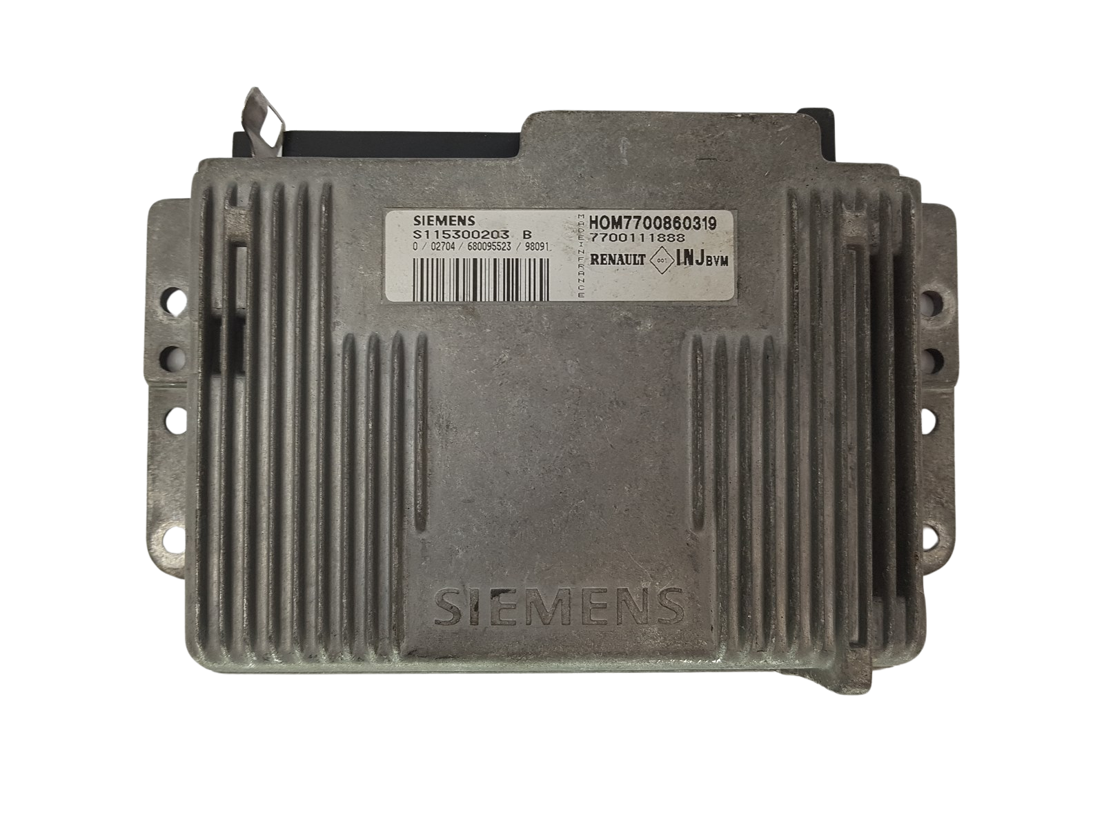 Control Unit S115300203B 7700860319 7700111888 Renault Siemens 2942 main product photo