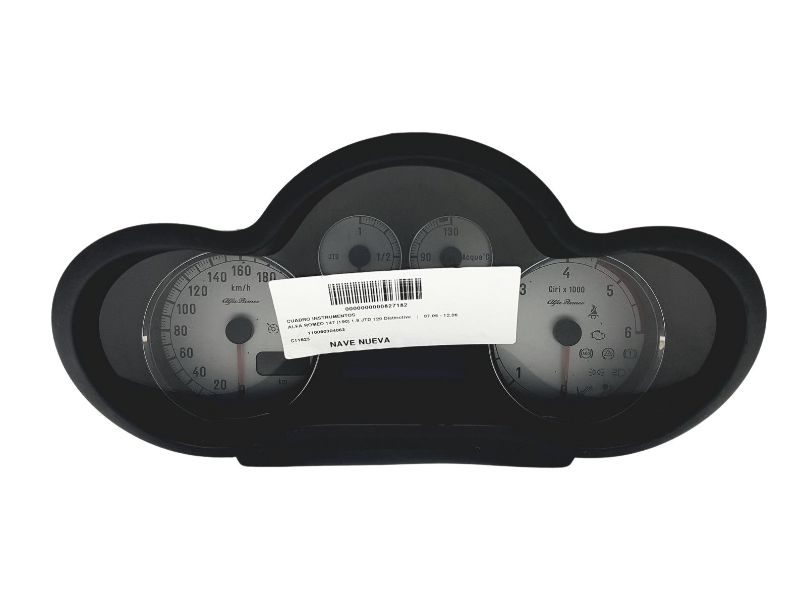 Speedometer/Instrument Cluster Alfa Romeo 147 156063199 110080304063 54446 main product photo
