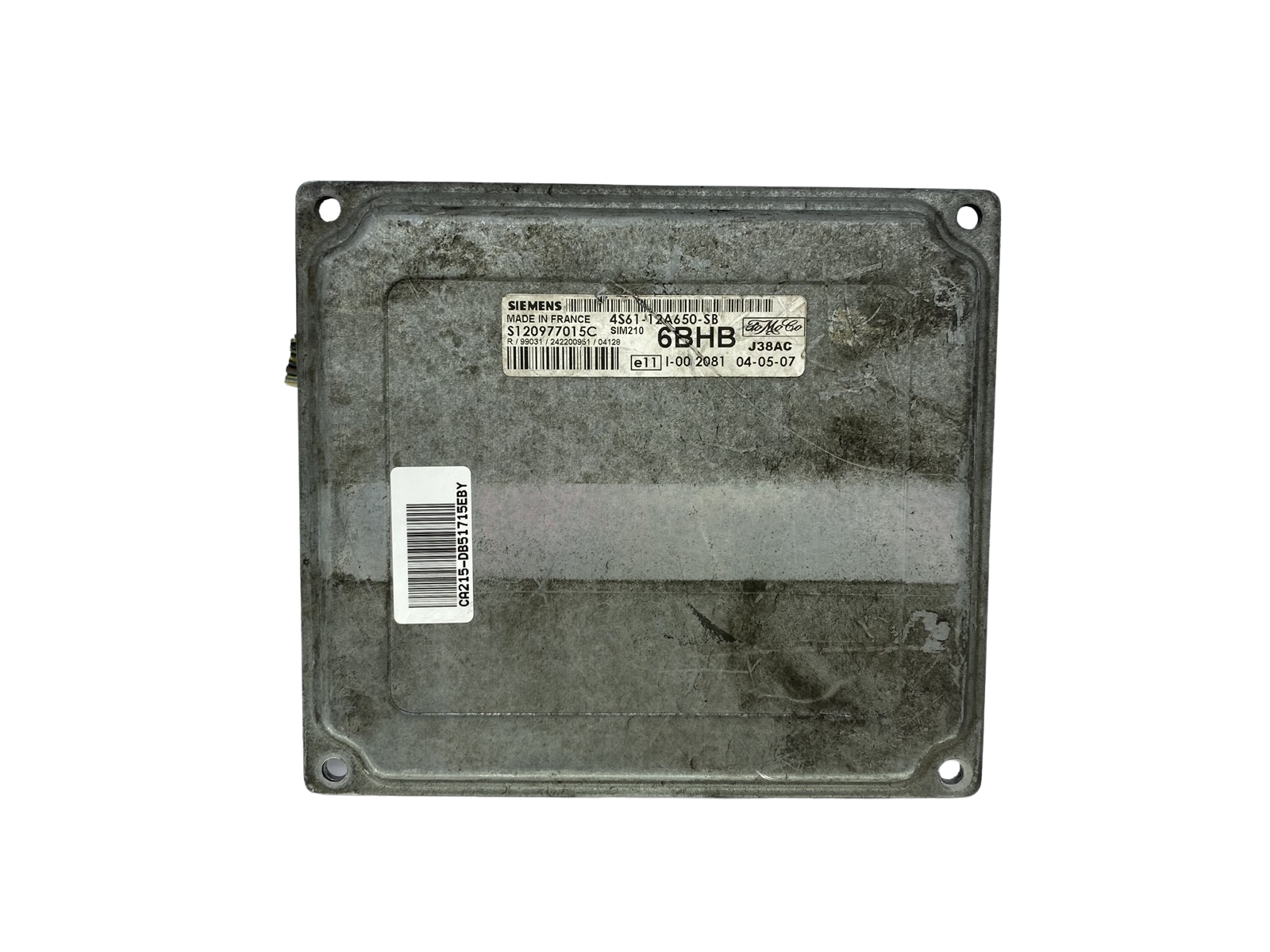 Control Unit 4S61-12A650-SB S120977015C 6BHB Ford Siemens 51715 main product photo