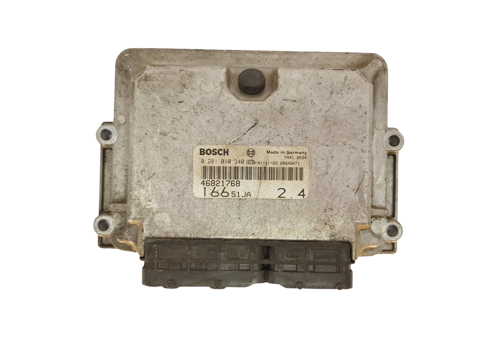 ECU Engine Control Unit 46821768 0281010340 Alfa Romeo Bosch 30830 main product photo