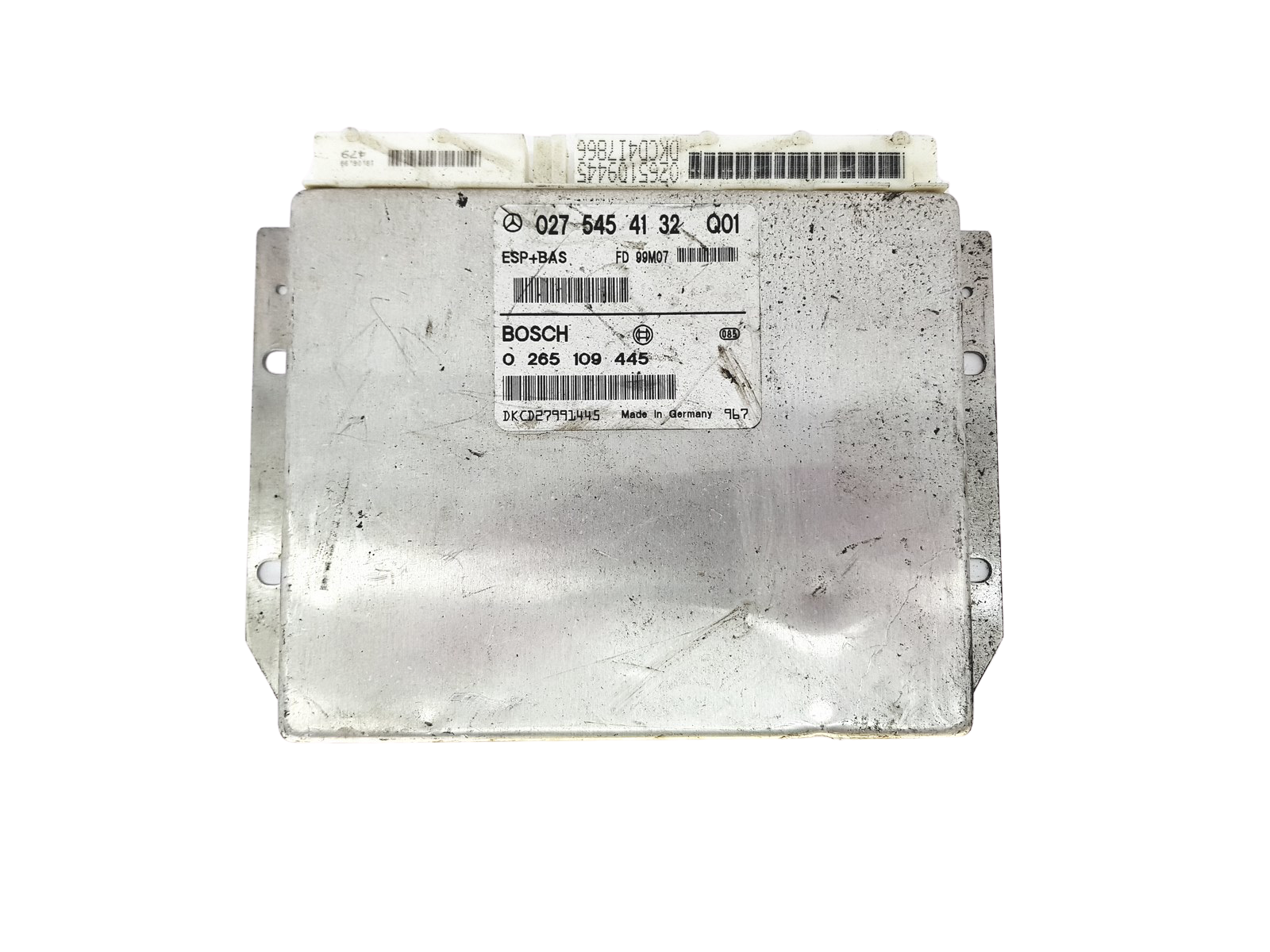 Control Unit ESP 0275454132 0265109445 Mercedes Bosch 27808 main product photo