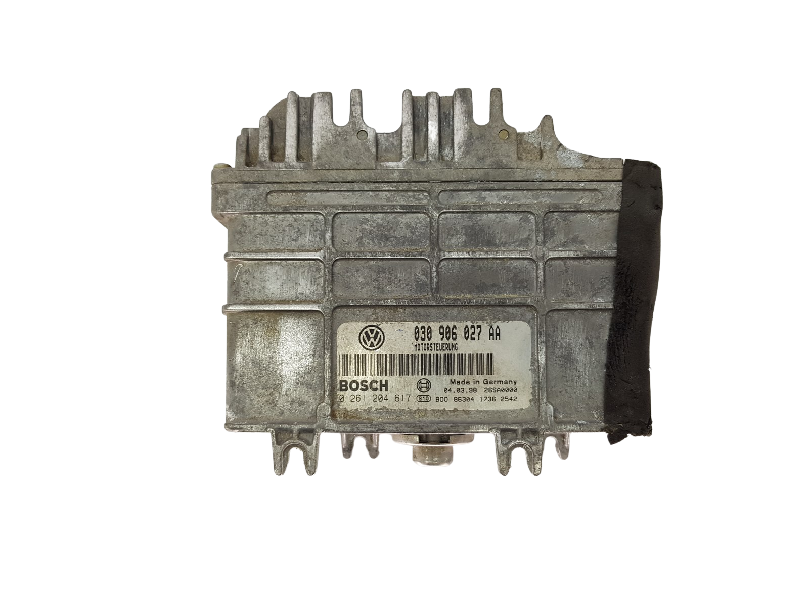 Control Unit 030906027AA 0261204617 VW Bosch 19337 main product photo