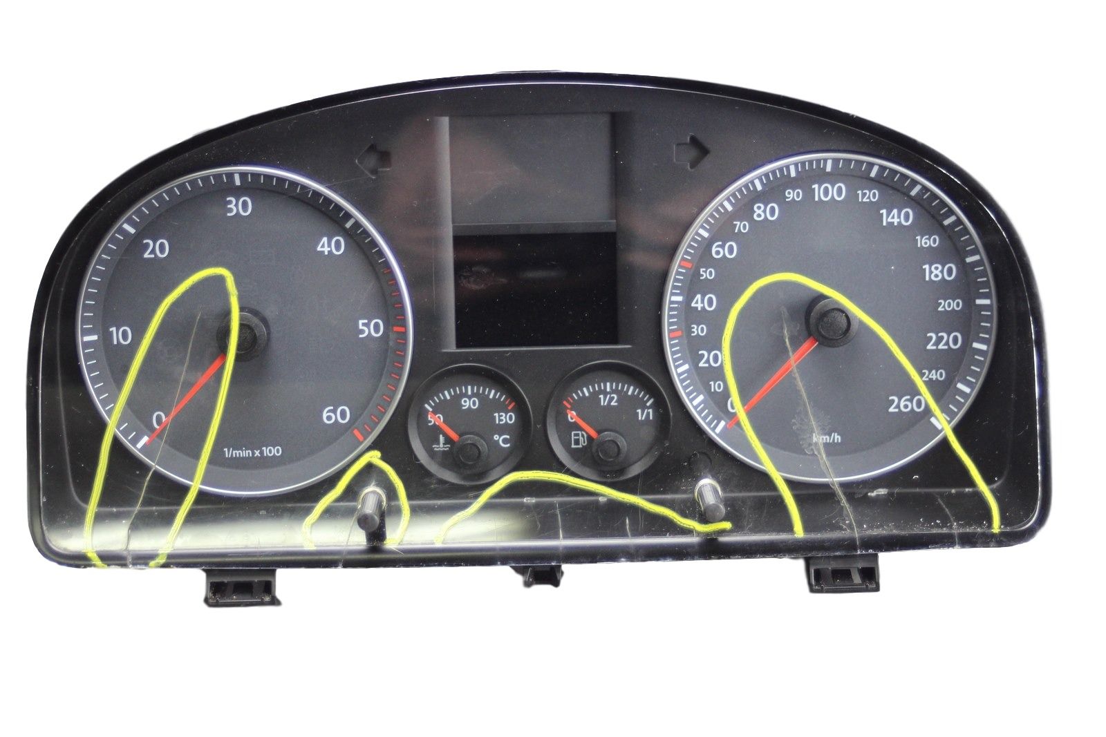 Counter Clock Volkswagen Caddy 1T0920863A Dies main product photo