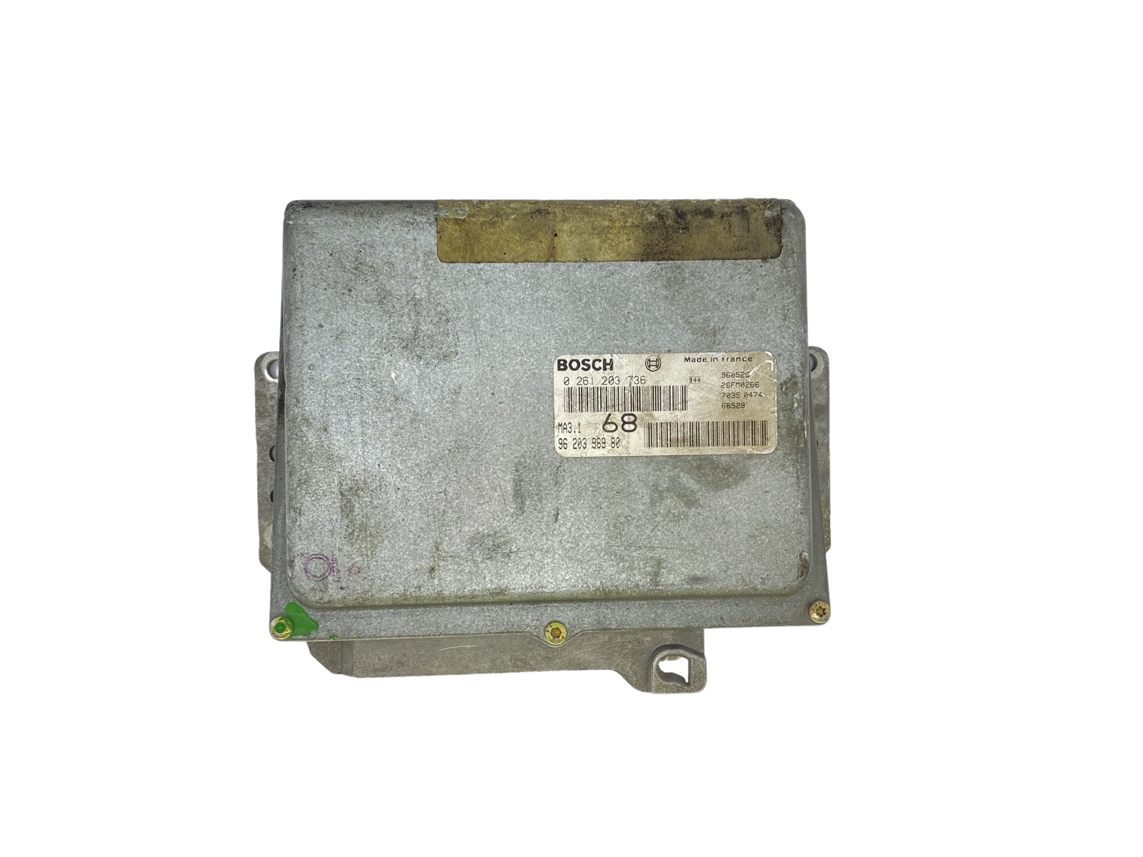 Control Unit 0261203736 9620398980 MA3.1 PSA Bosch 60304 main product photo