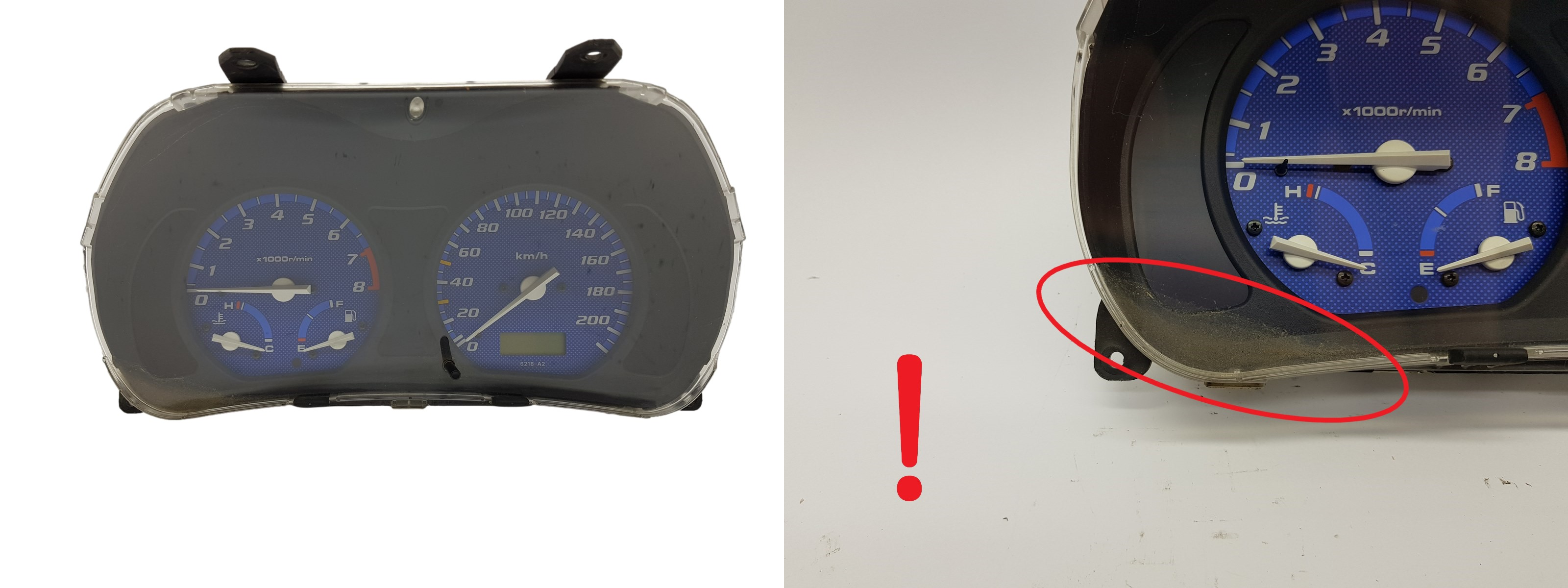 Speedometer/Instrument Cluster Honda HRV 78100S2HG100 HR-0265-102 2001 main product photo